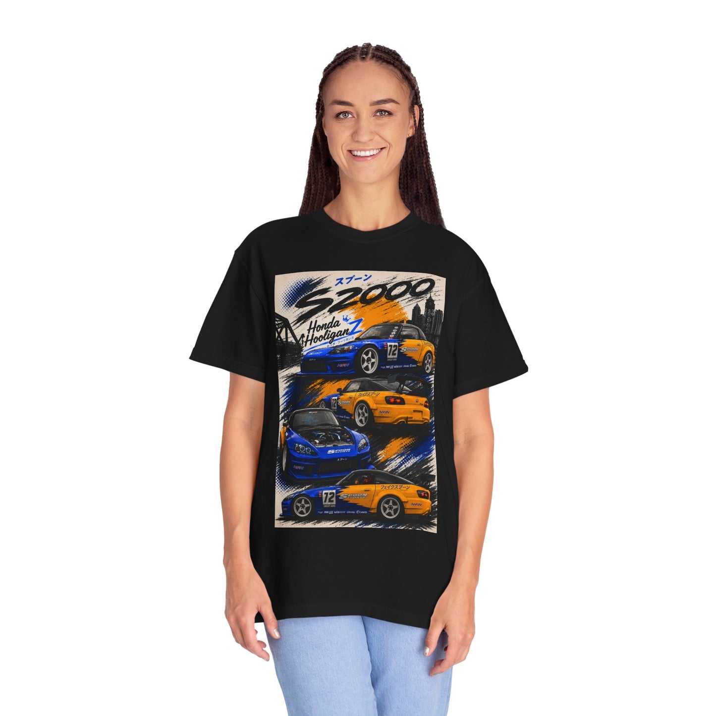 Honda S2000 Racing Tee – Vintage Track Illustration T-Shirt