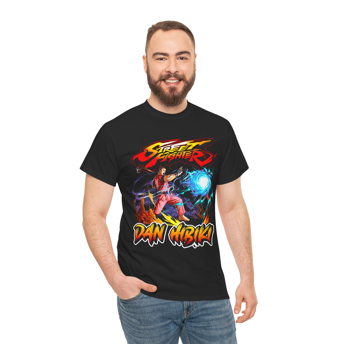 Dan Hibiki Saikyo Strike T-shirt