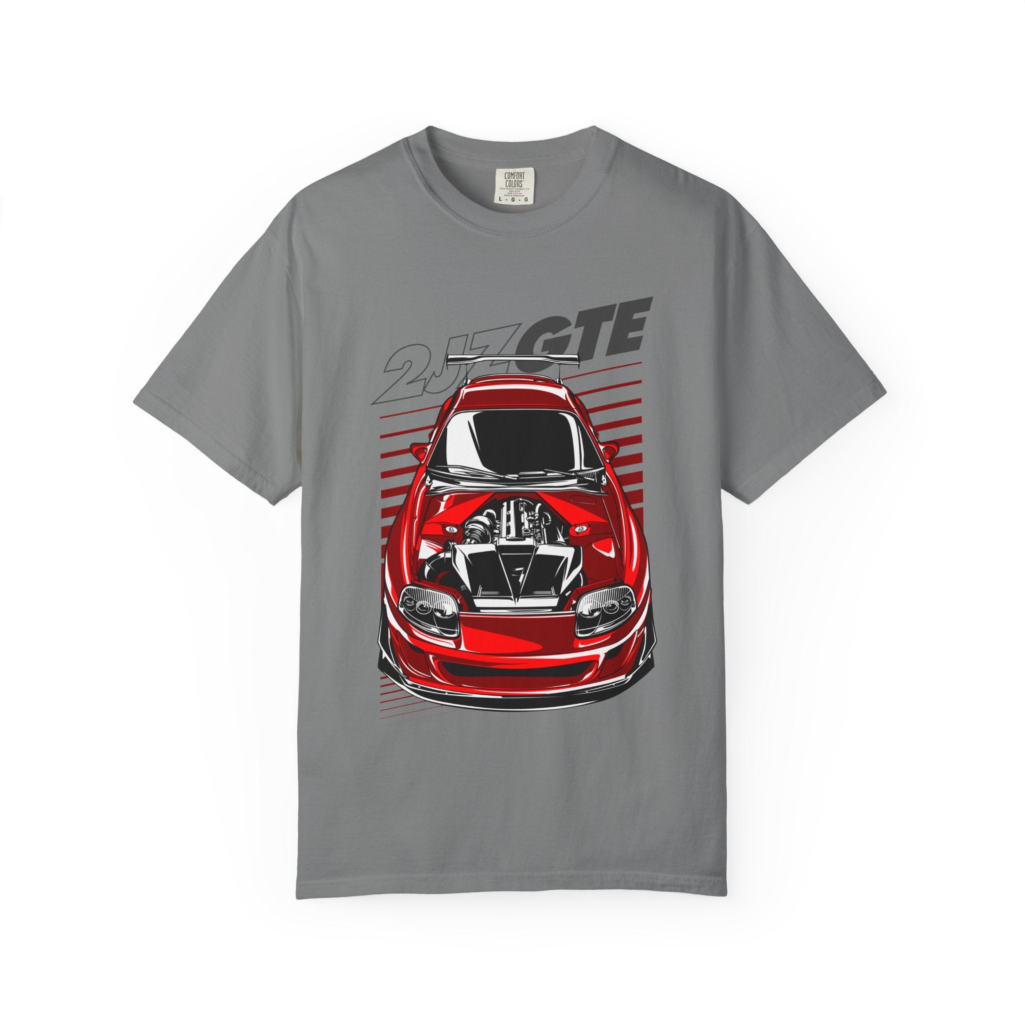 2.5 GTE Performance Sports Car Technical IllustrationT-shirt