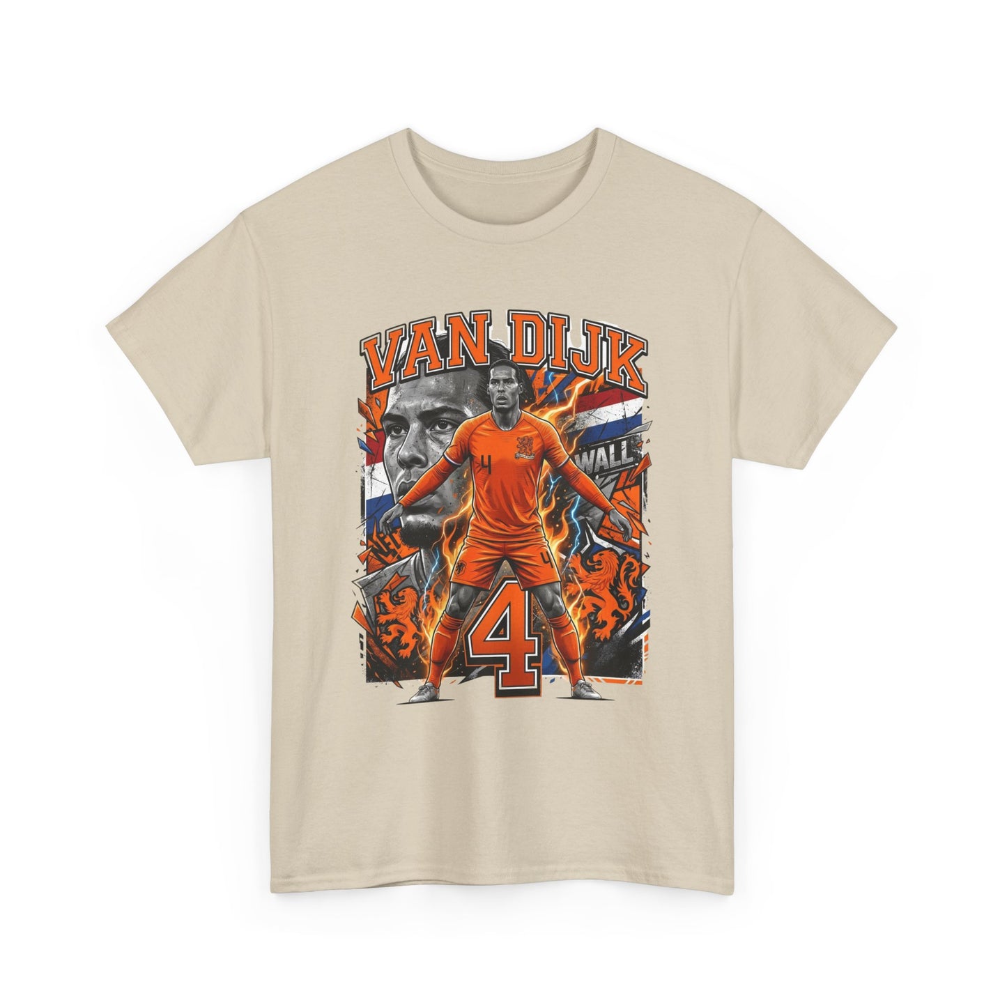Van Dijk #4 – The Dutch Wall T‑Shirt