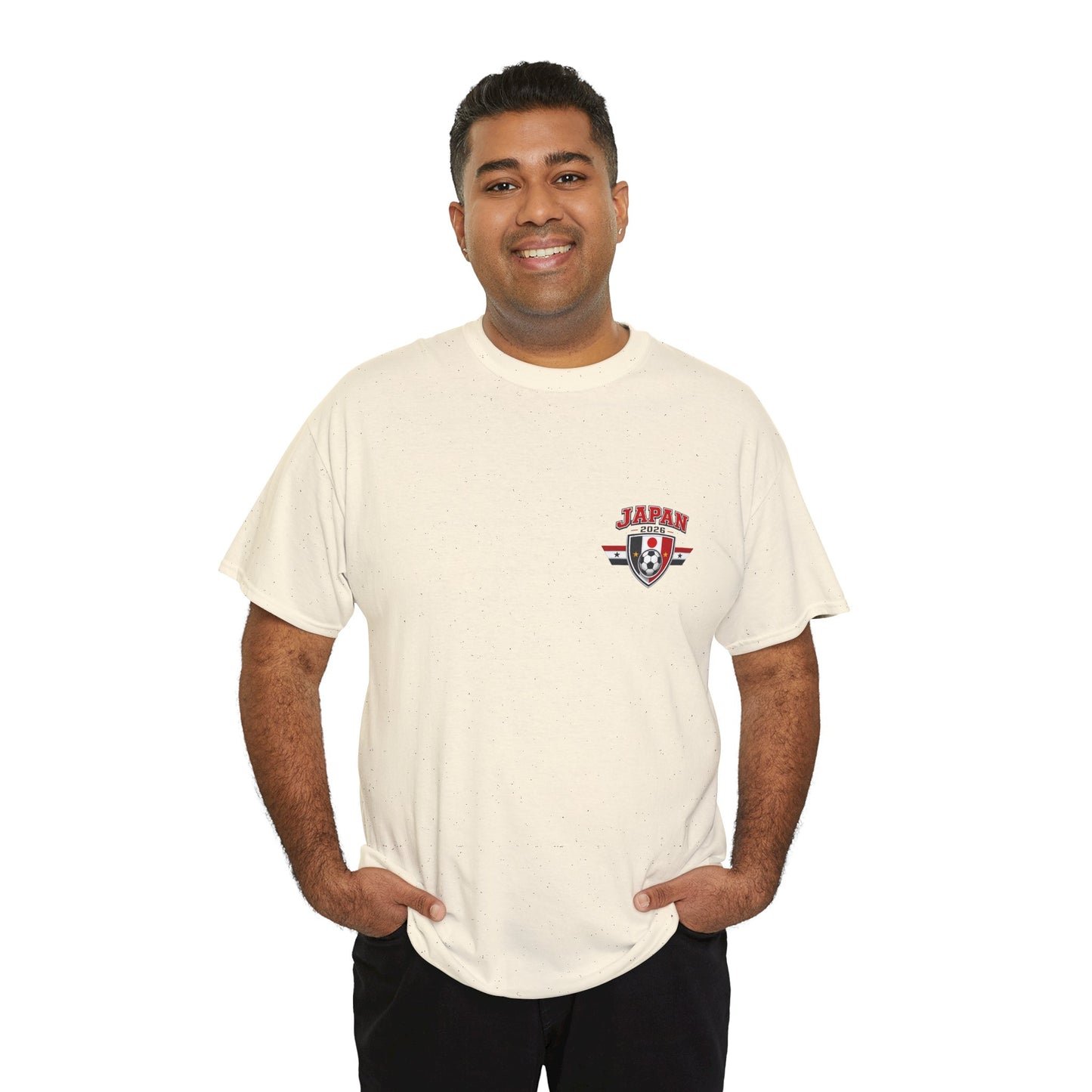 Japan 2026 FIFA World Cup Fan Edition – Front Crest & Championship Back Graphic T‑Shirt