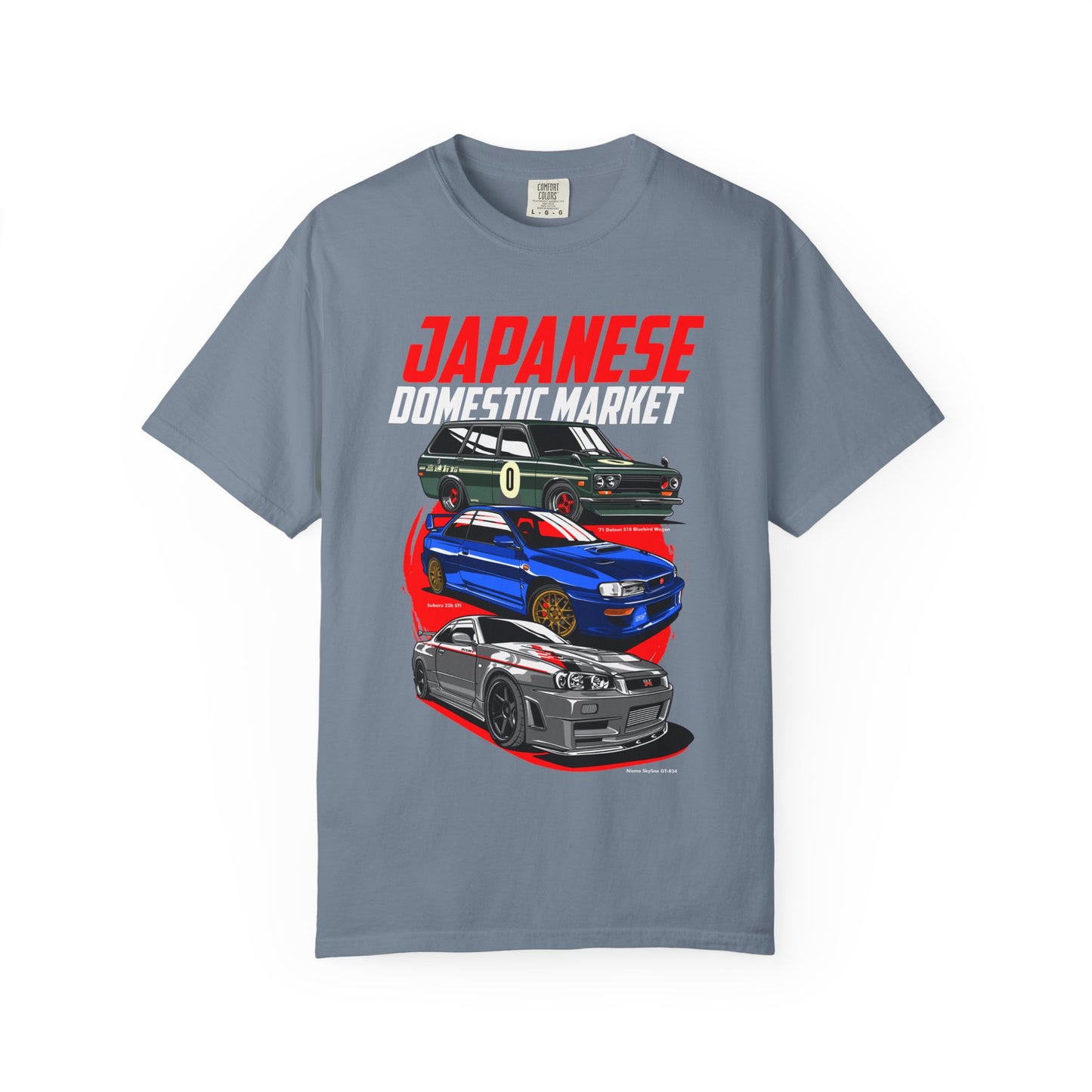 Japanese Automotive Evolution Through Three GenerationsT-shirt
