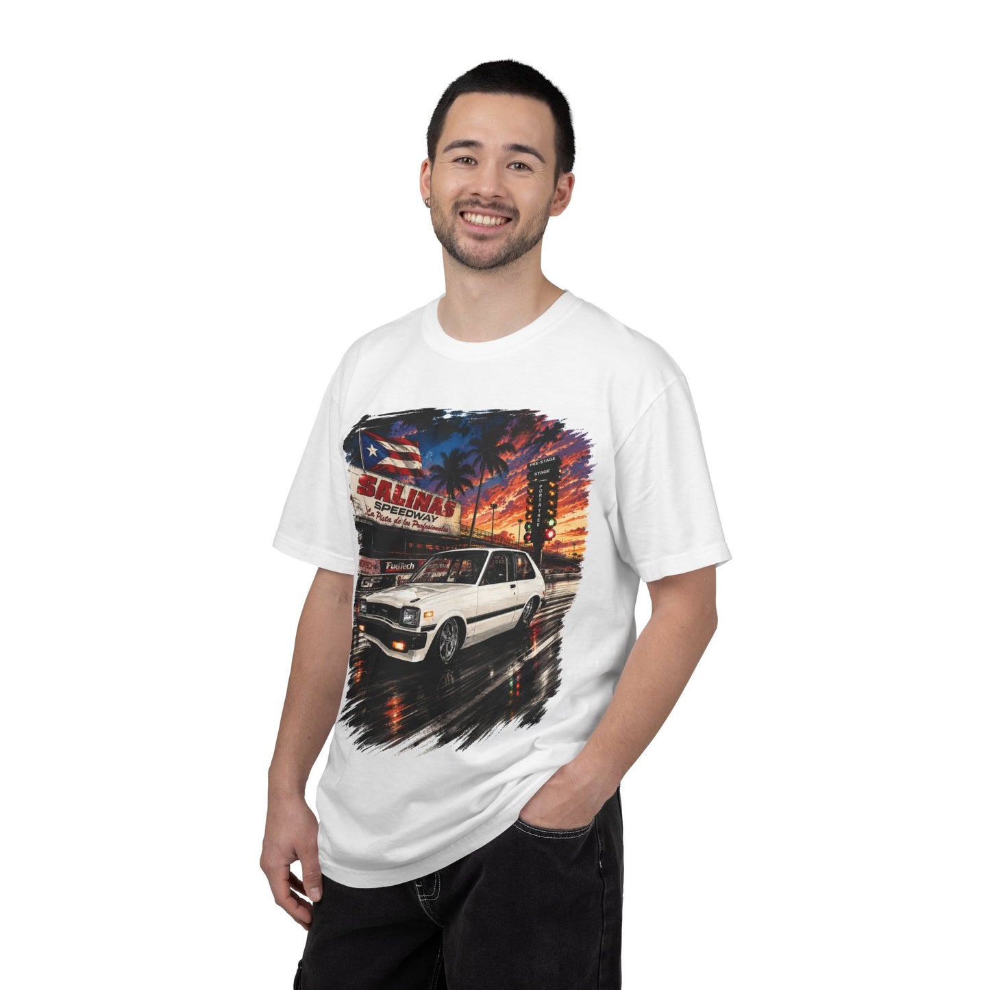 Vintage Starlet Drag T-Shirt — Puerto Rico Sunset Drag Graphic