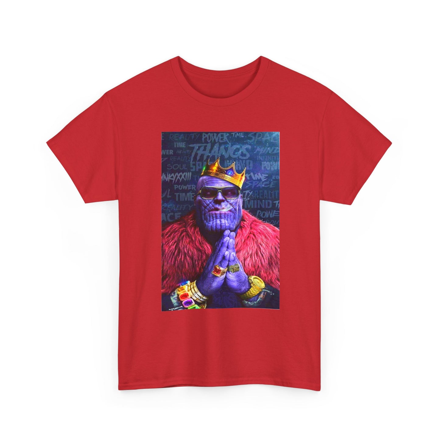 Thanos King Portrait T-Shirt — Urban Pop Art Graphic Tee