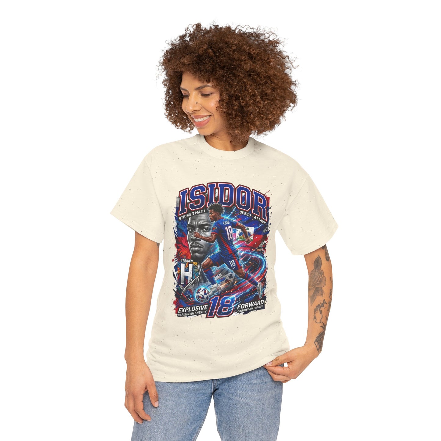 Isidor #18 – Haitian Hurricane T-Shirt