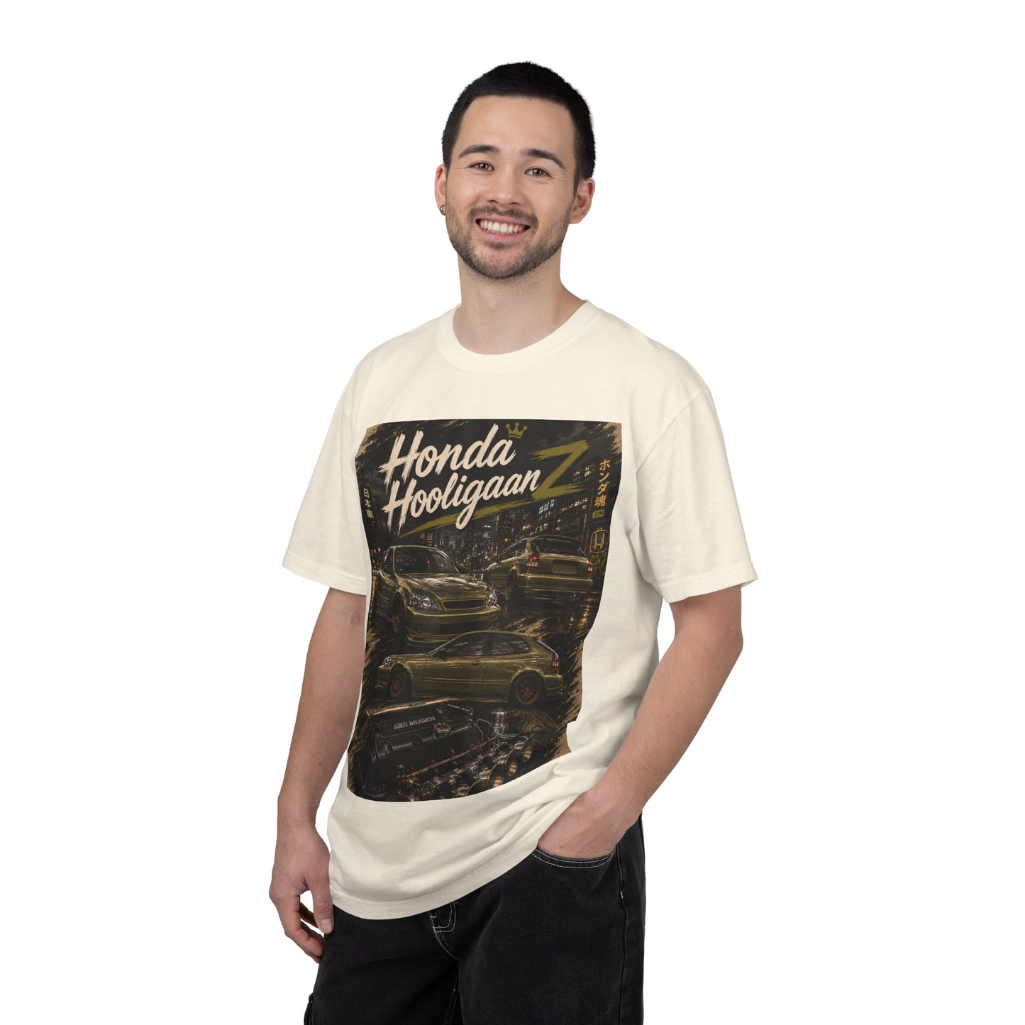 Honda HooliganZ Tee — Vintage Night Street Racing Graphic T-Shirt