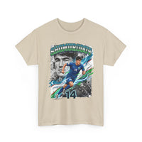 Shomurodov #14 – Uzbekistan’s Dynamic Striker T-Shirt