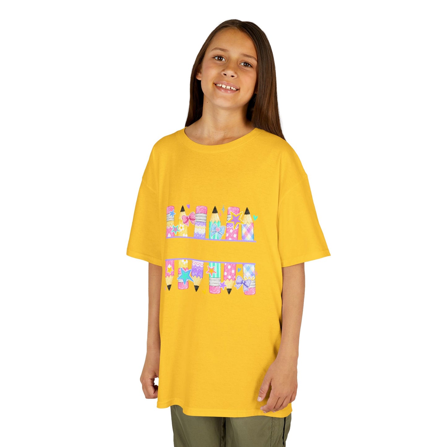 Colorful Pencil Magic Kids School T-Shirt – Cute Back to School Design