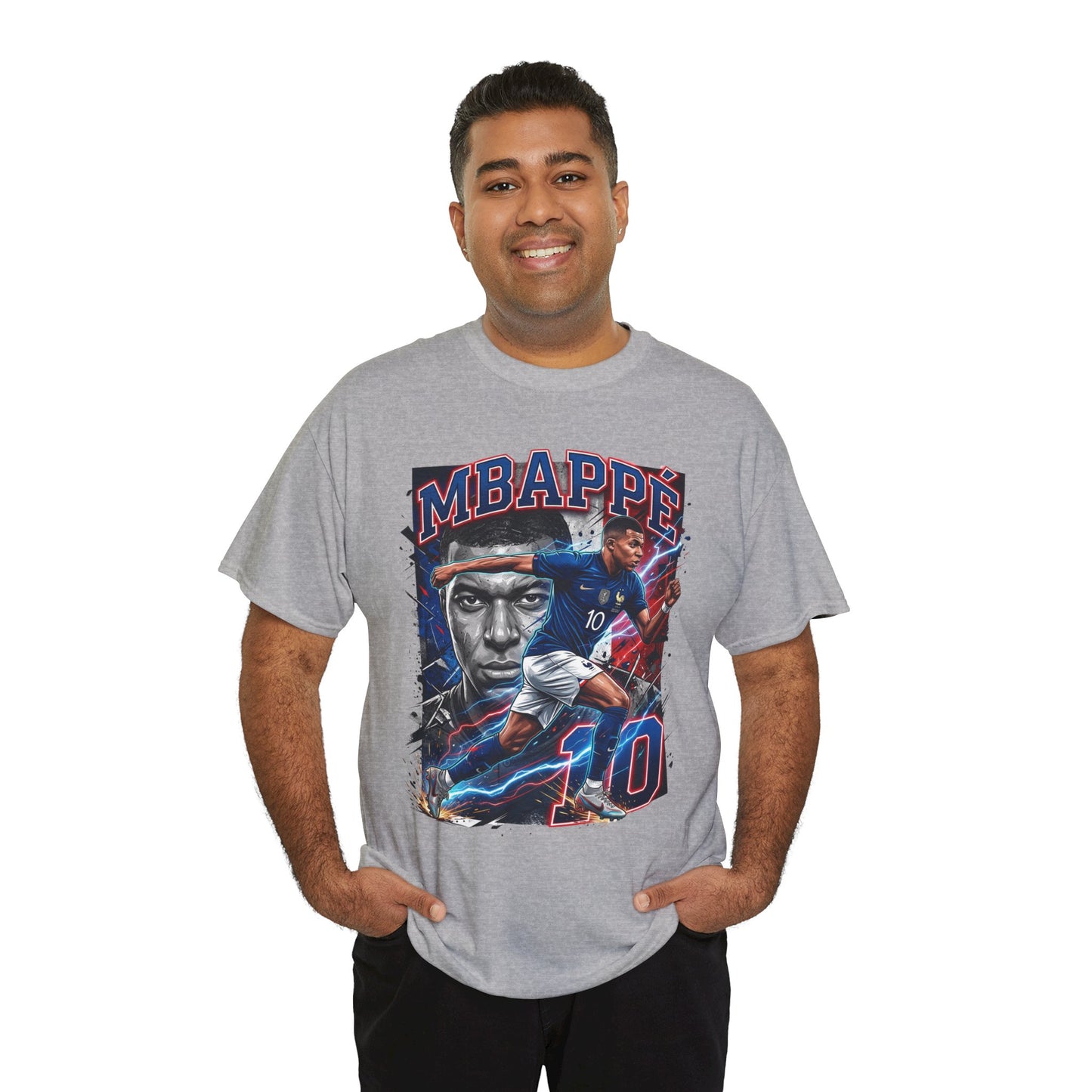 Mbappé #10 – French Lightning T-Shirt