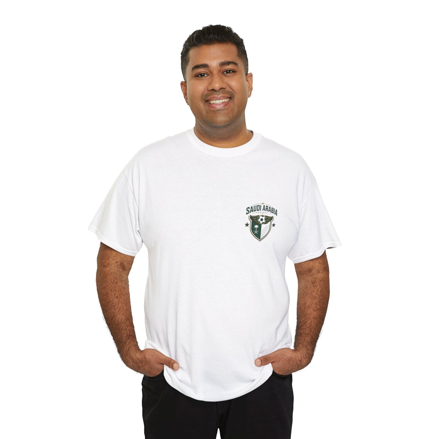 Saudi Arabia 2026 FIFA World Cup Fan Edition – Front Crest & Championship Back Graphic T‑Shirt