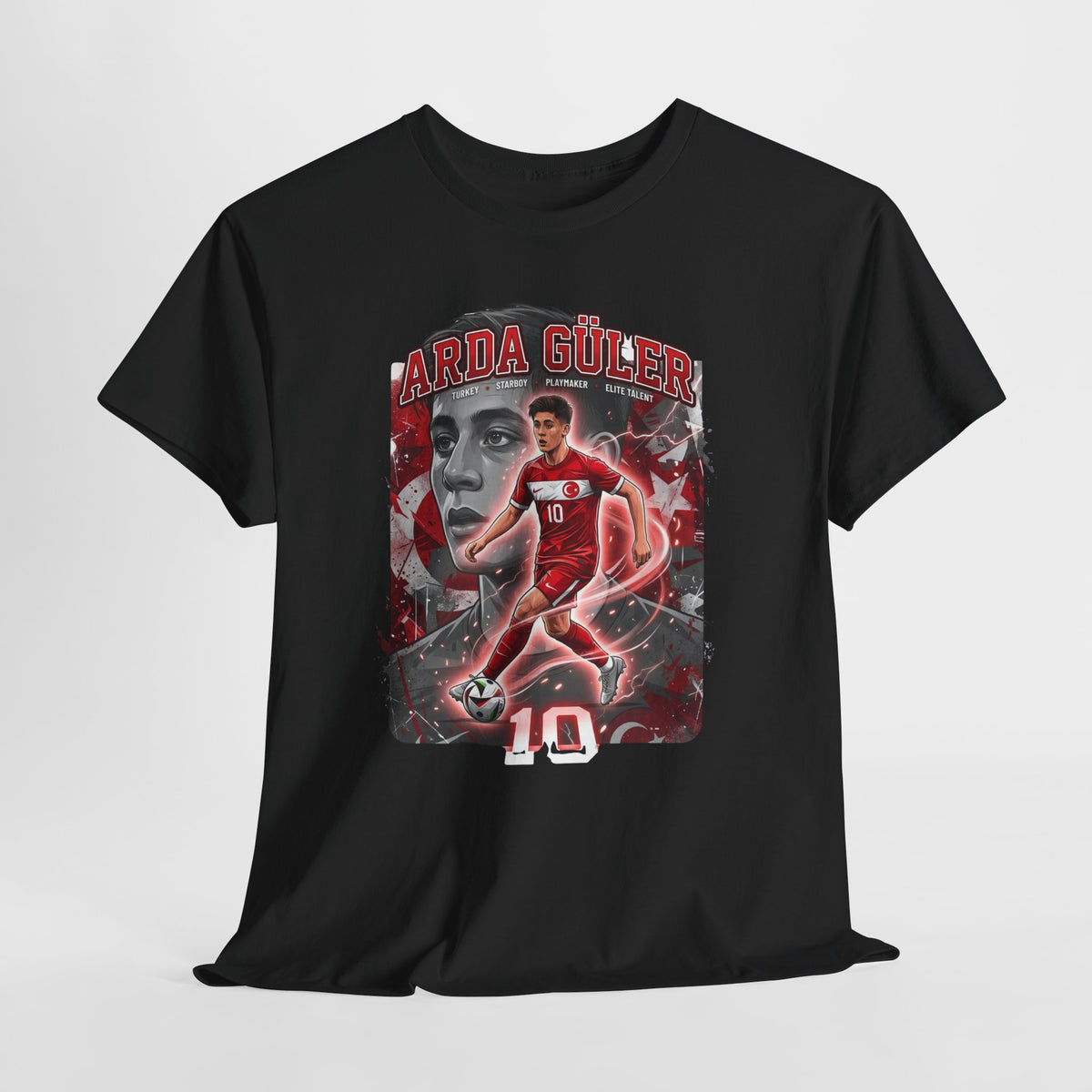 Arda Güler #10 – Turkey’s Rising Star Playmaker T-Shirt