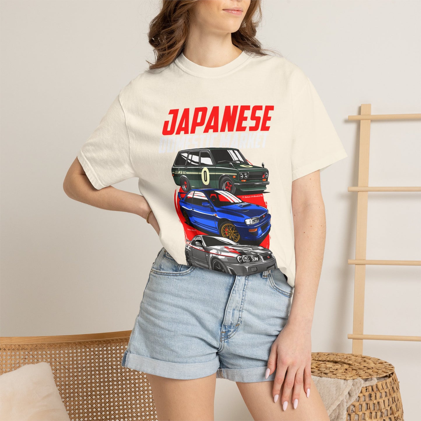 Japanese Automotive Evolution Through Three GenerationsT-shirt