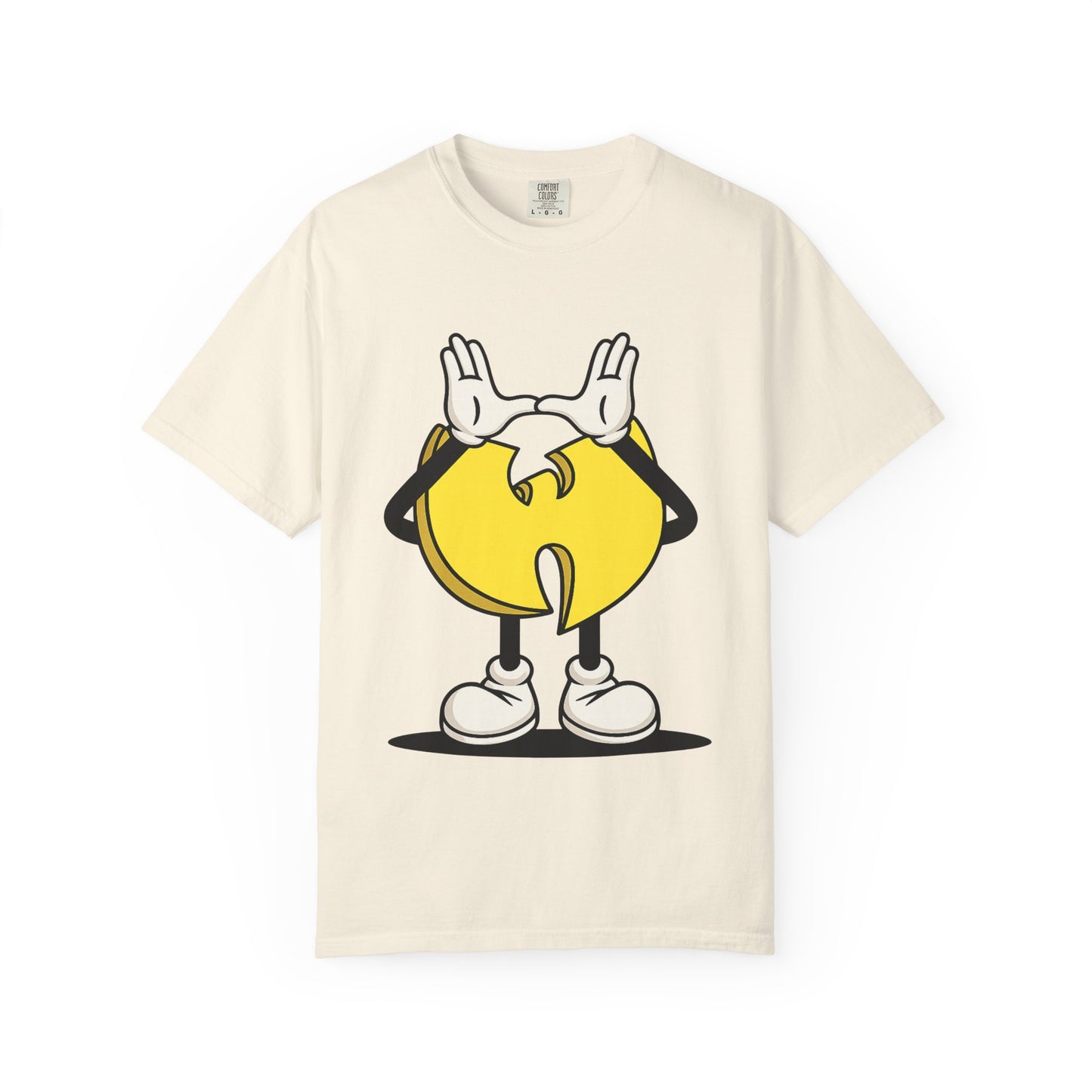 Wu-Tang Clan Inspired Cartoon "W" Hand Sign Graphic Tee