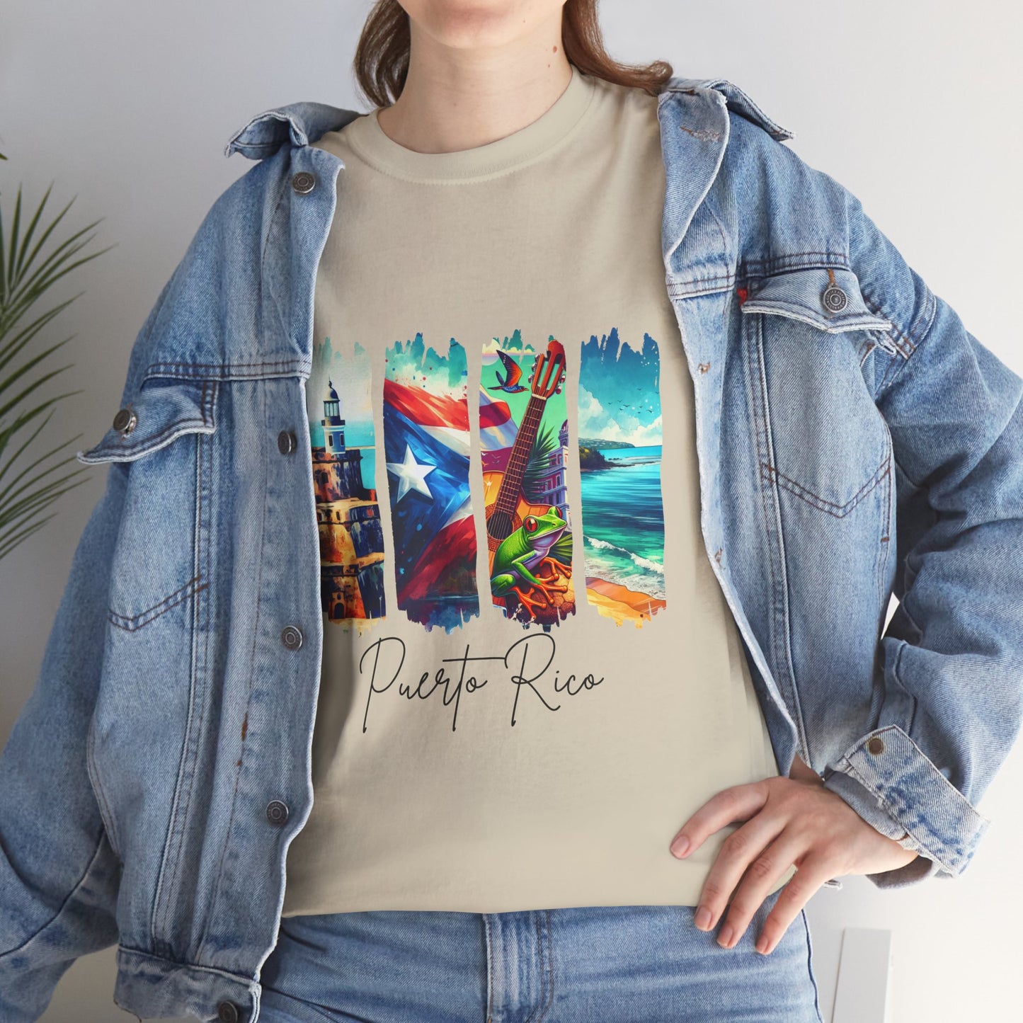 Puerto Rico Paradise T-Shirt — Island Postcard Watercolor Tee