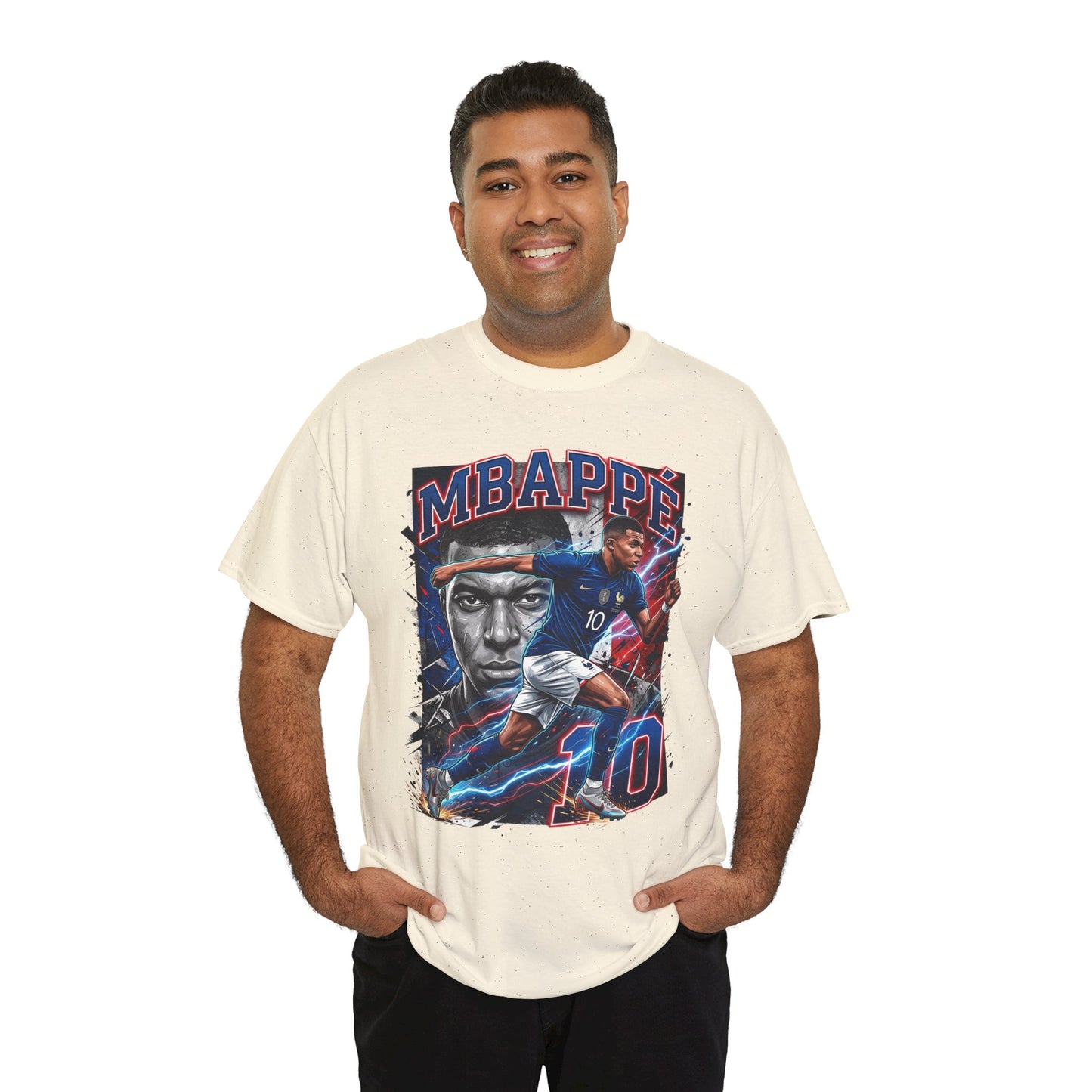 Mbappé #10 – French Lightning T-Shirt