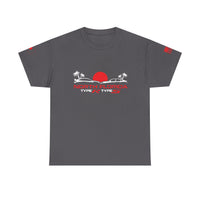North Florida Type R Types T-Shirt — Retro Sunset Palm Beach Car Tee