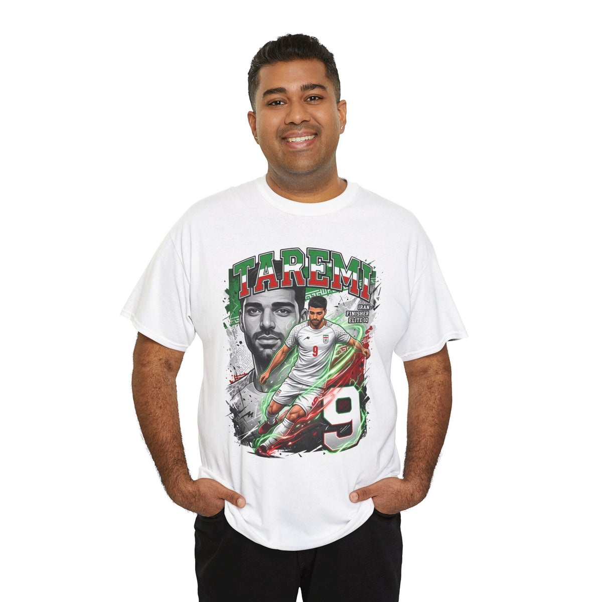 Taremi #9 – Persian Precision T-Shirt