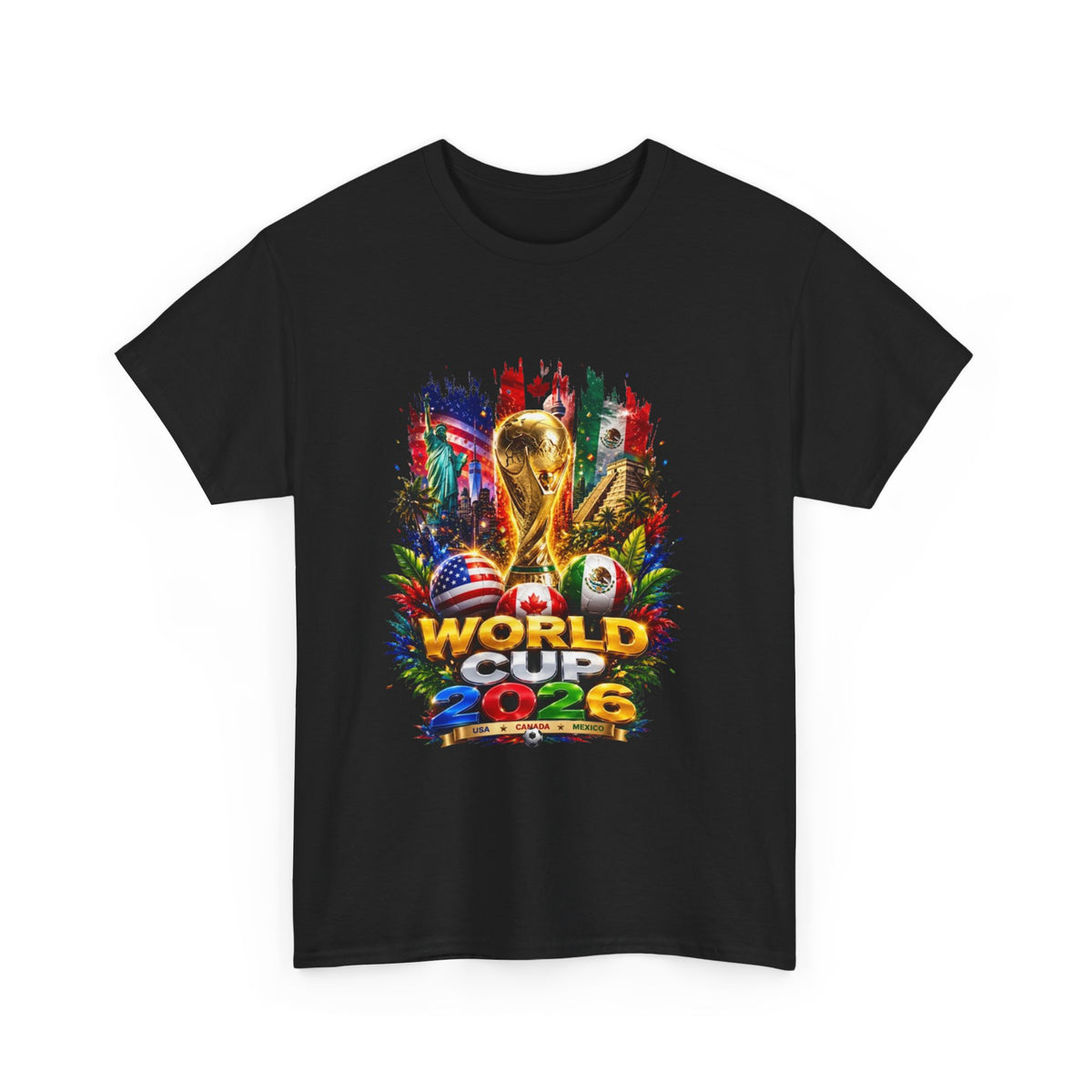 World Cup 2026: Three Nations, One Championship T-Shirt