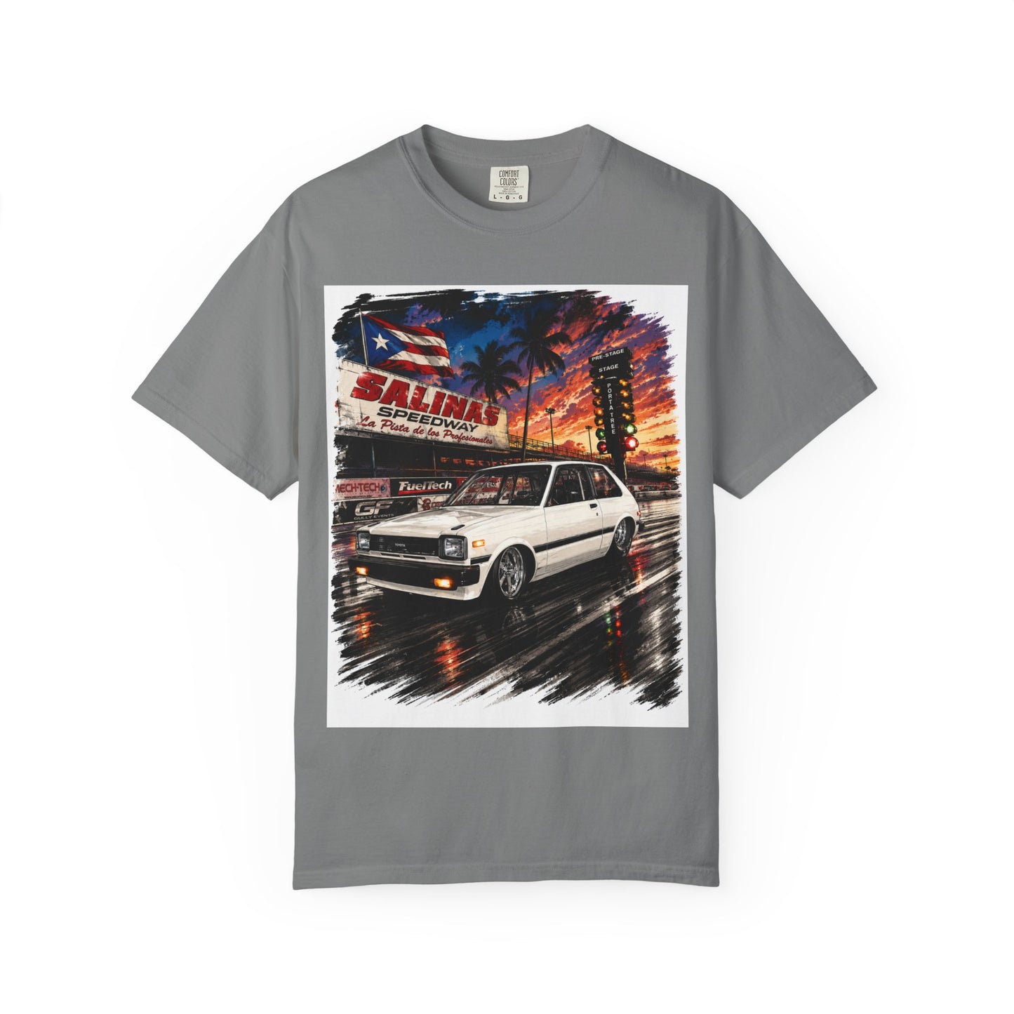 Vintage Starlet Drag T-Shirt — Puerto Rico Sunset Drag Graphic