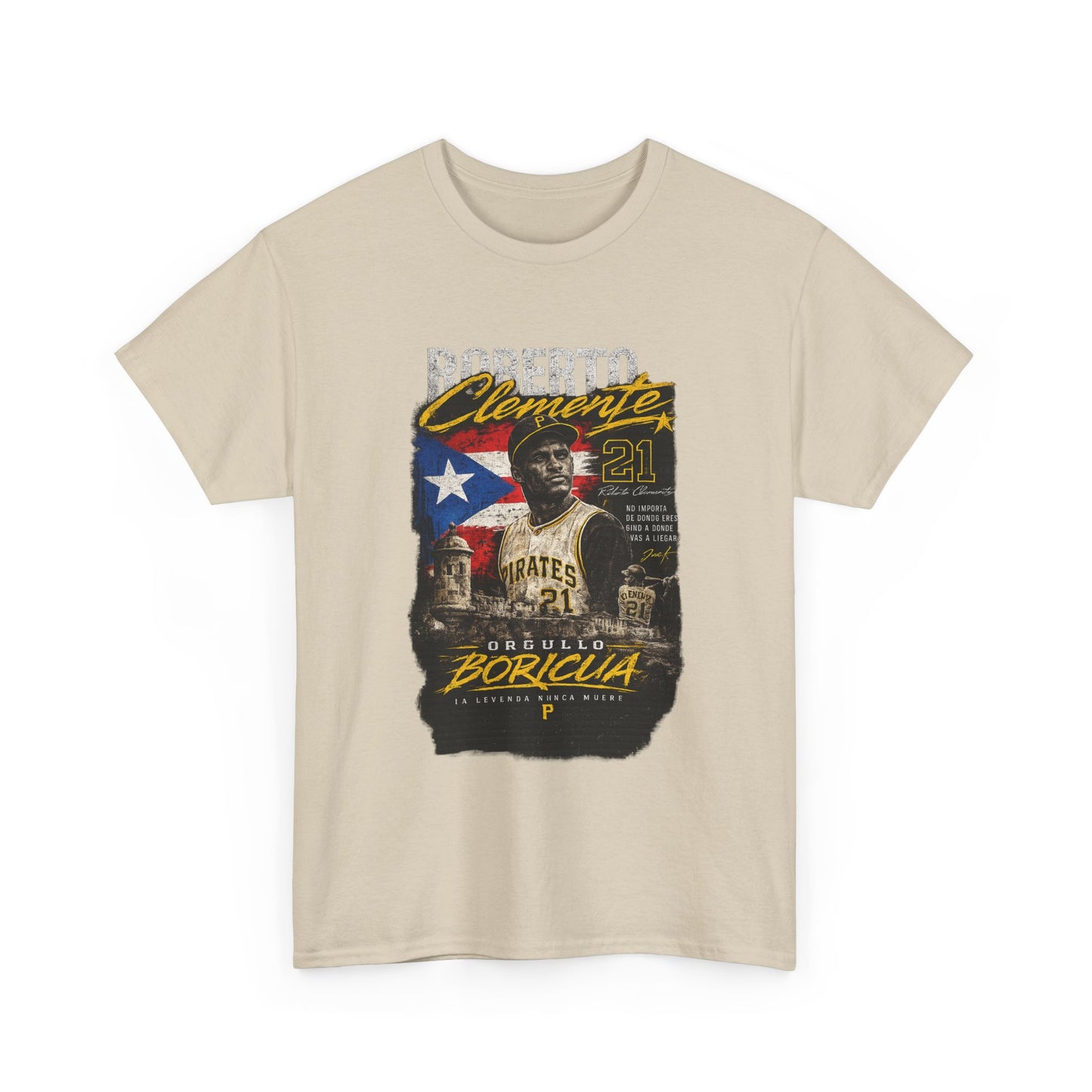 Roberto Clemente Puerto Rico Tribute T-Shirt