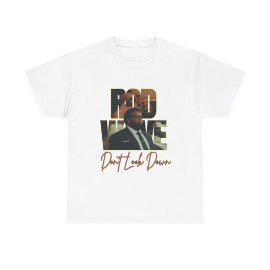 Rod Wave “Don’t Look Down” Vintage Hip-Hop Portrait T-Shirt Design