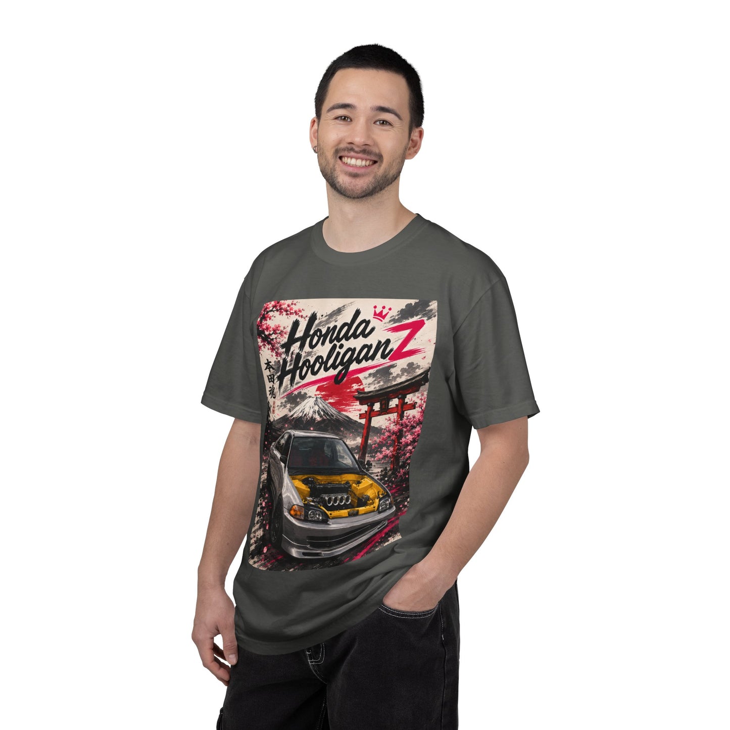 Honda HooliganZ T‑Shirt — JDM Retro Car Graphic Tee