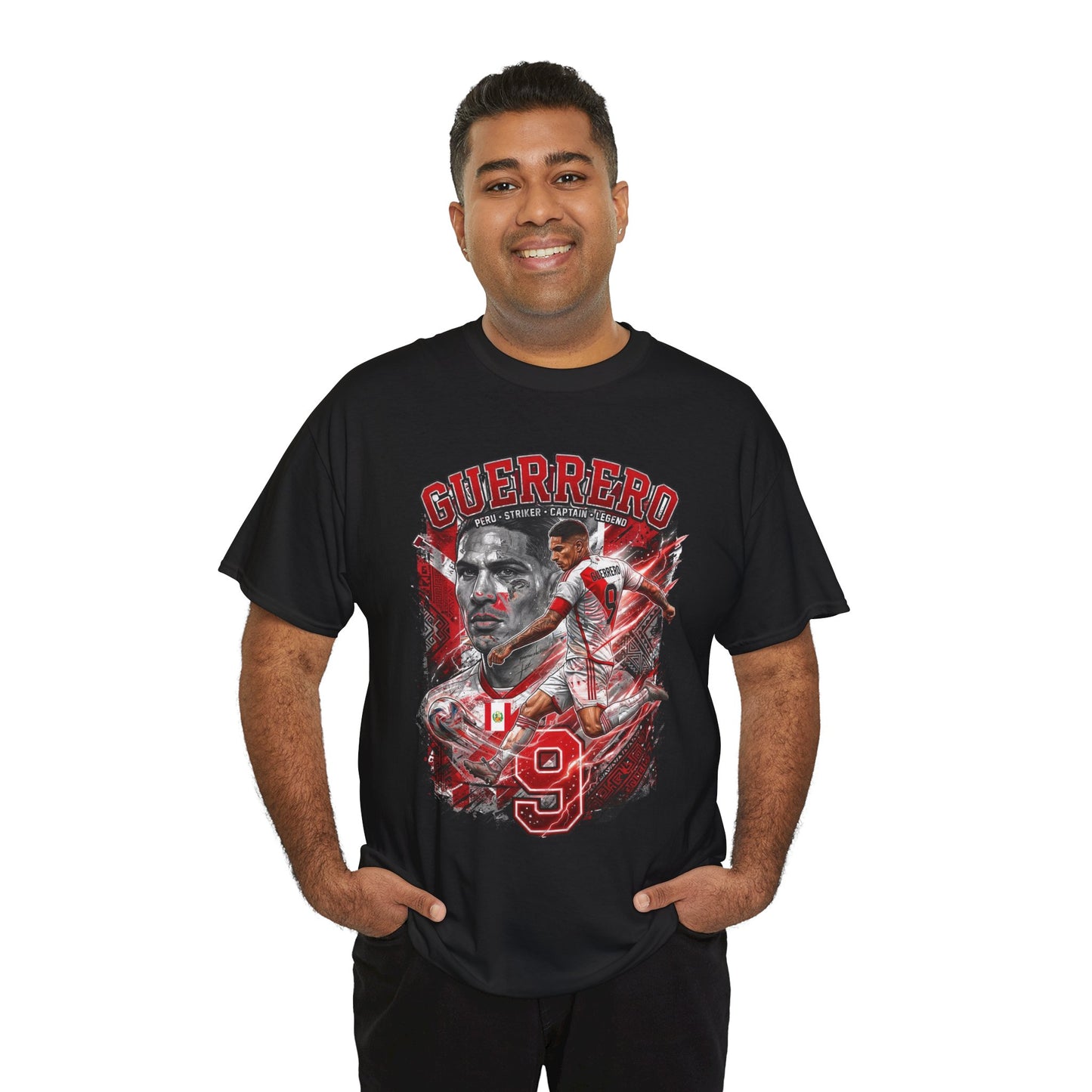 Guerrero #9 – Peruvian Captain & Legend T-Shirt