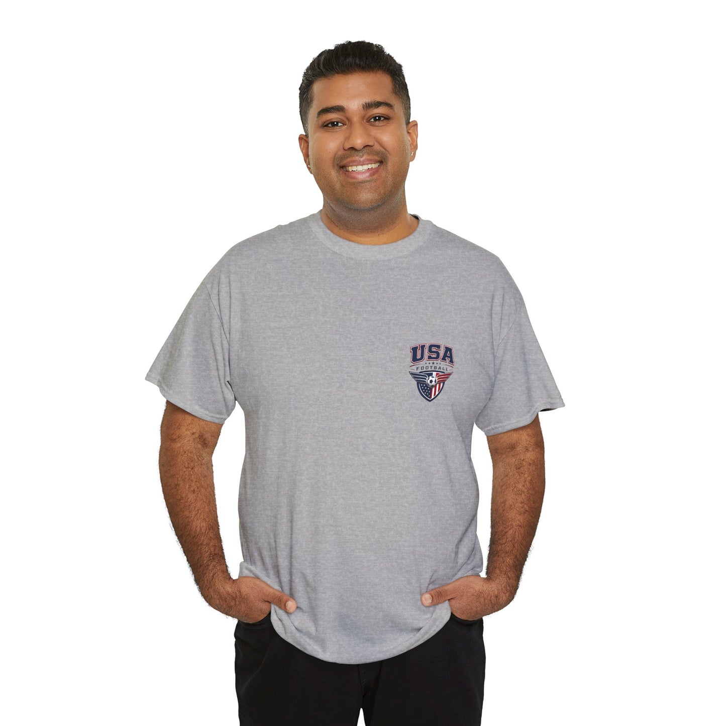 USA 2026 FIFA World Cup Fan Edition – Front Crest & Championship Back Graphic T‑Shirt