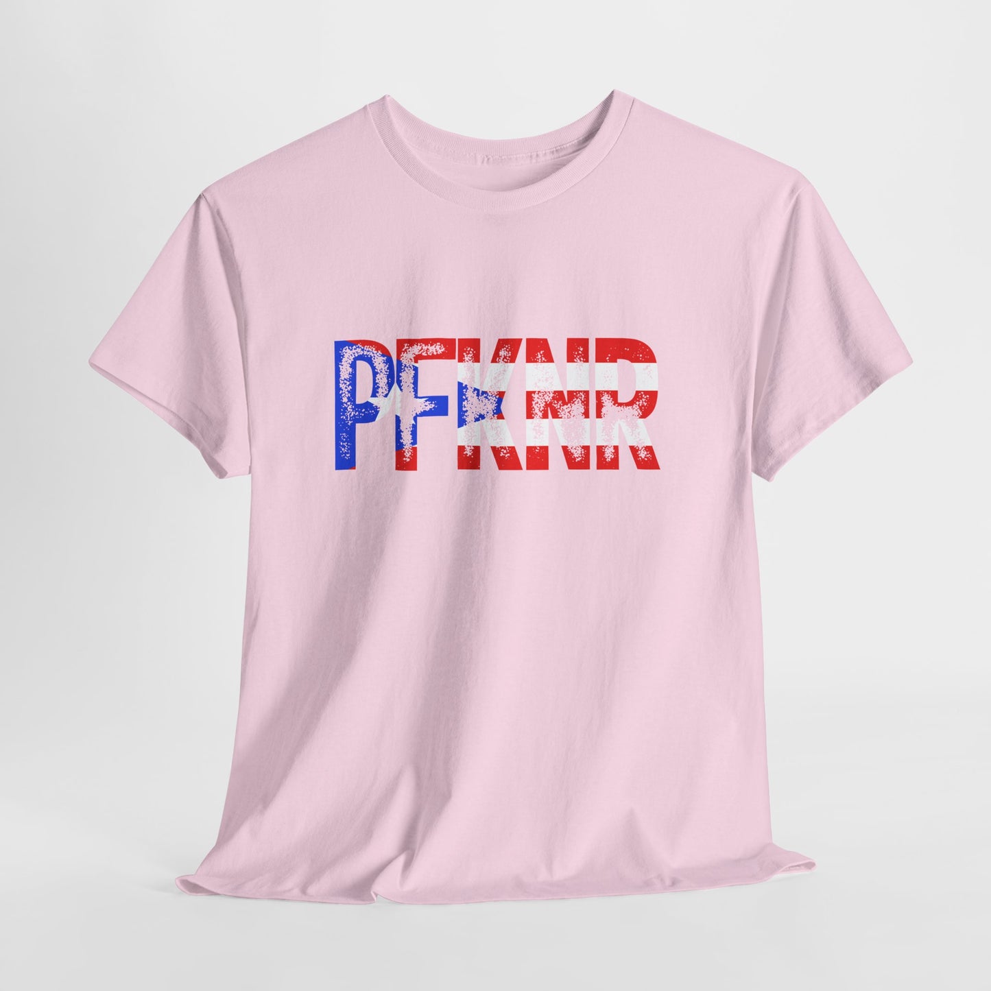 Patriotic 'PFW' Flag Graphic T-Shirt — Red White Blue Americana Tee