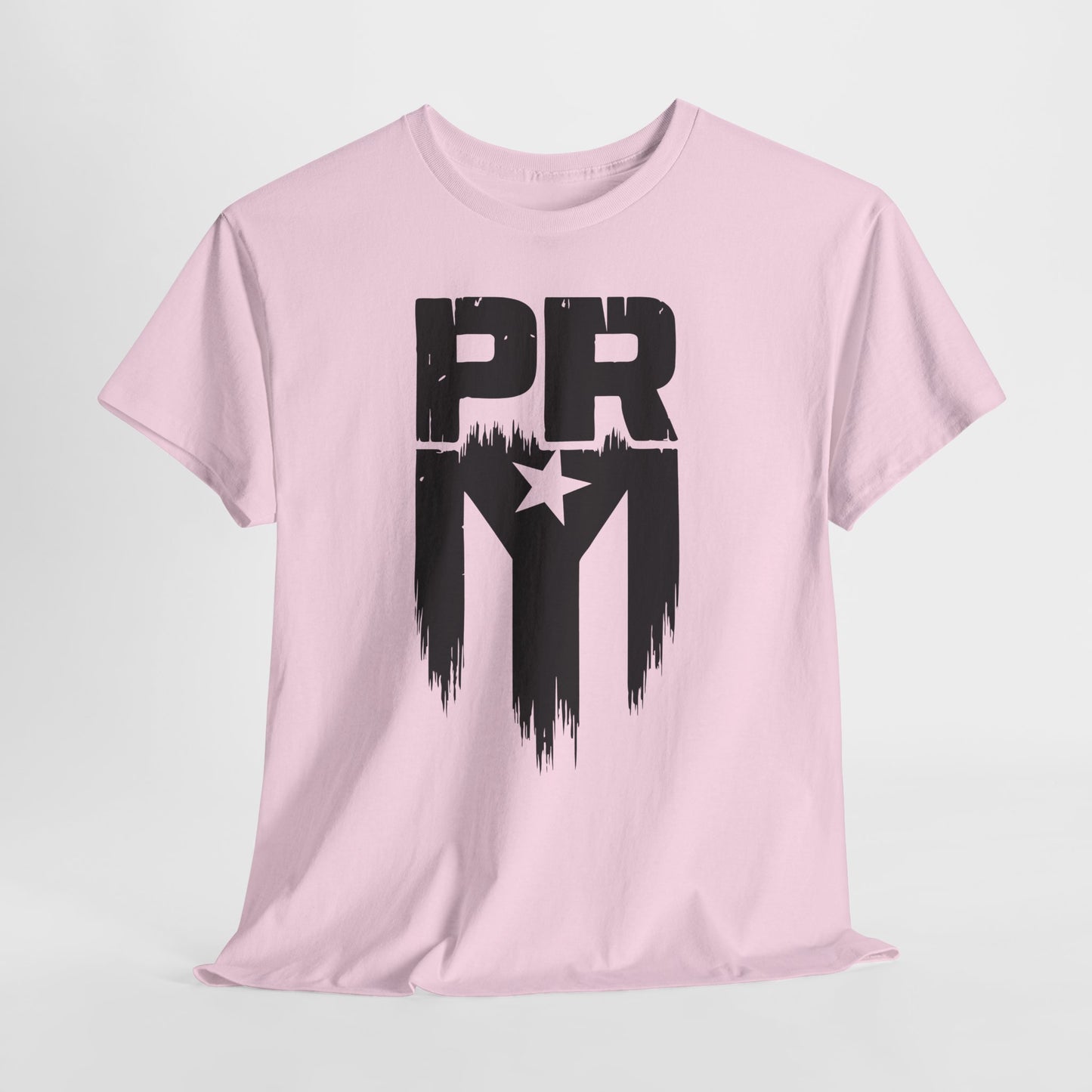 PR Mi Gente Puerto Rico Tee — Bold Black & White Boricua Pride