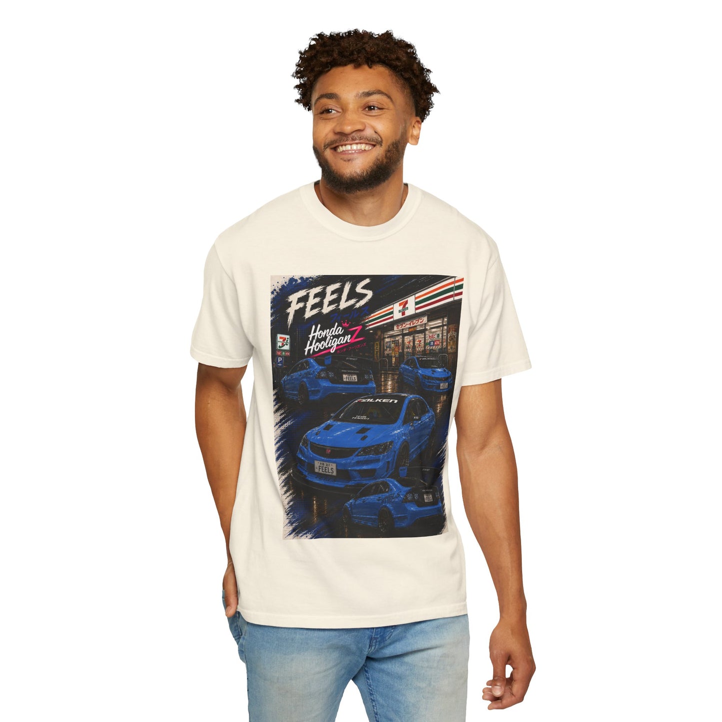 Feels Midnight Racing T-Shirt — Neon JDM Car Scene Shirt