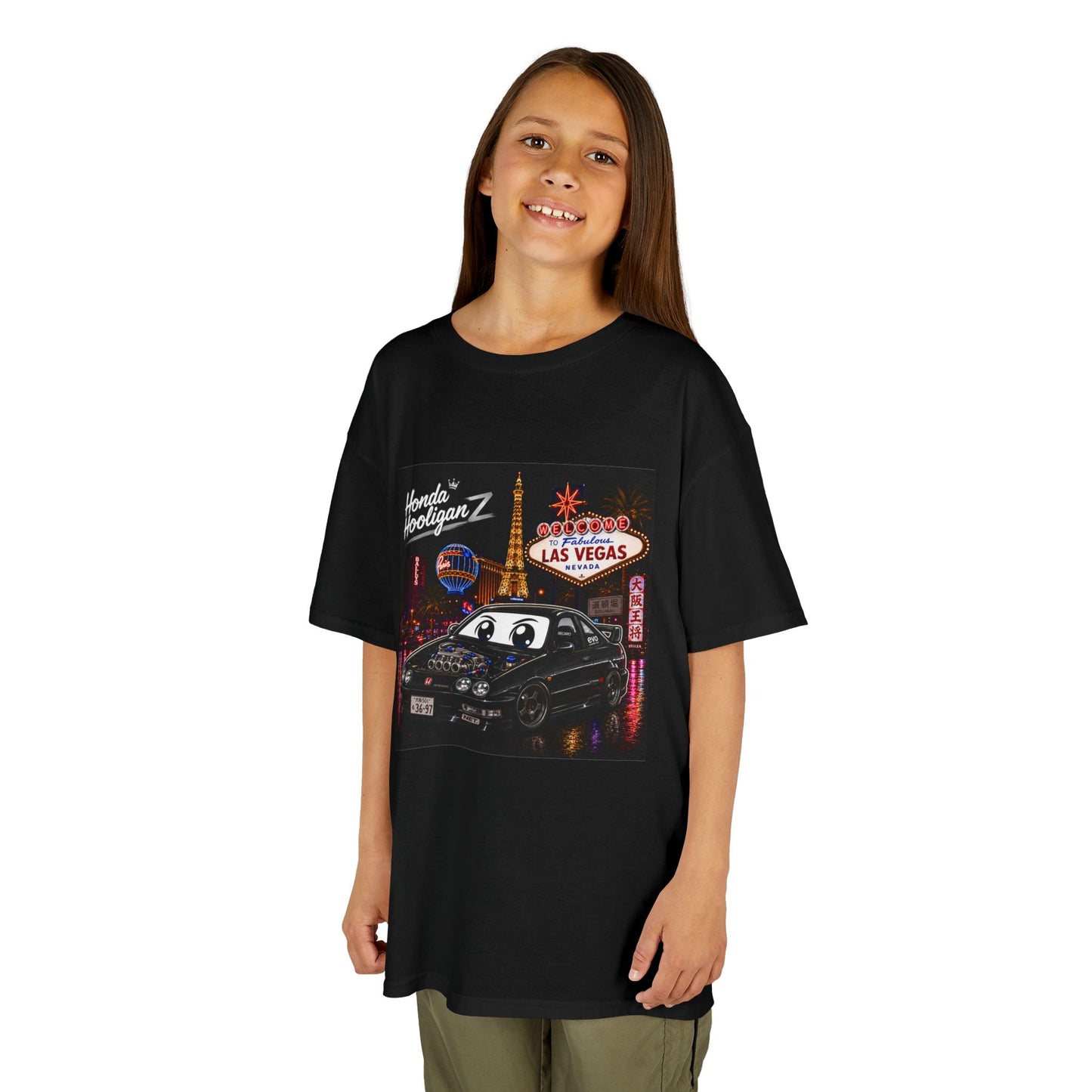 Kids Tee — 'Midnight Las Vegas' Cartoon ITB DC2
