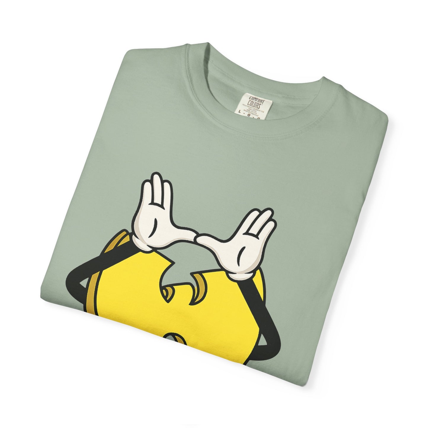 Wu-Tang Clan Inspired Cartoon "W" Hand Sign Graphic Tee