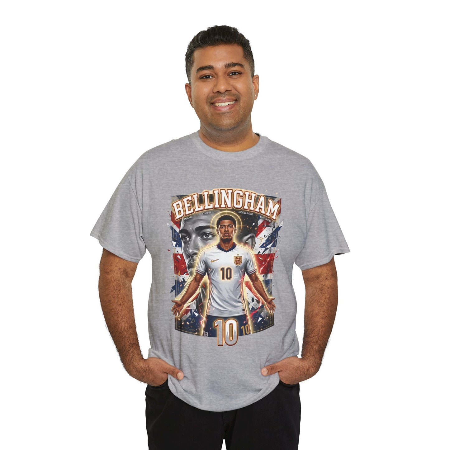 Bellingham #10 – England’s Golden Star T-Shirt
