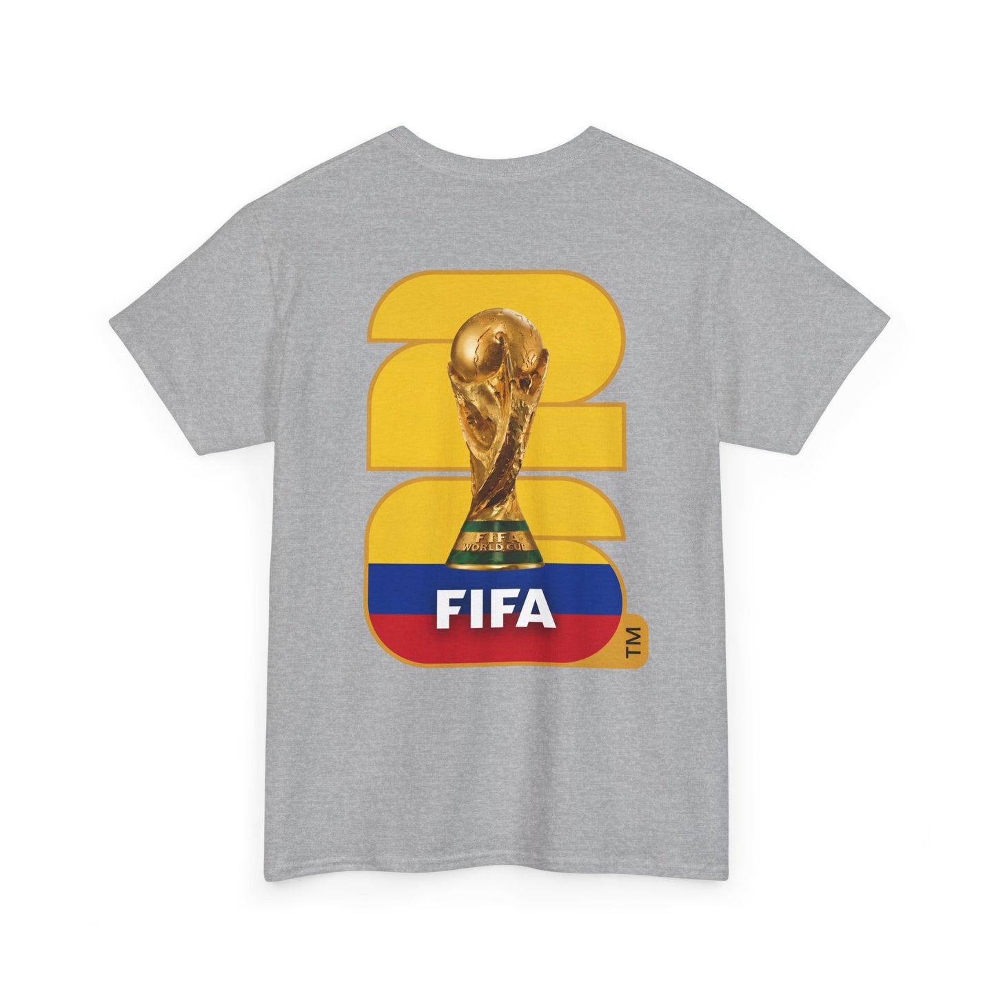 Colombia 2026 FIFA World Cup Fan Edition – Front & Back Premium Soccer T-Shirt