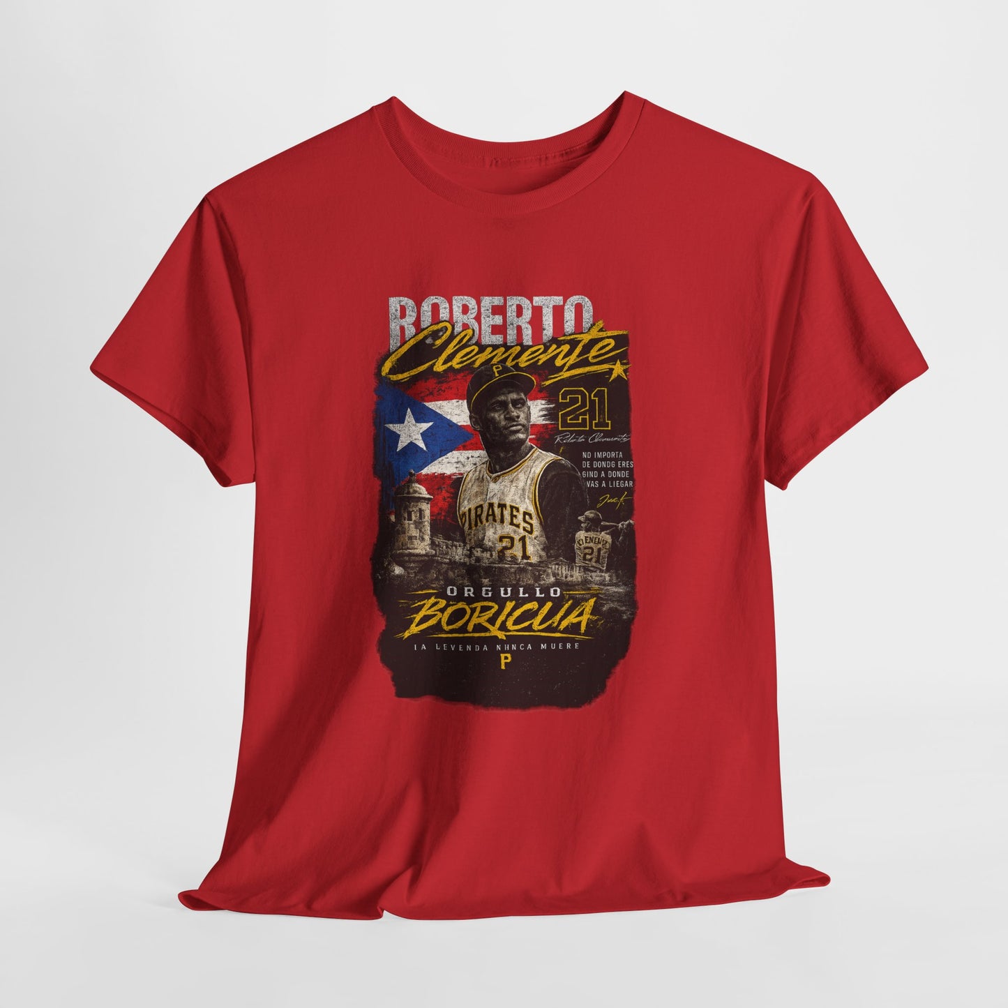 Roberto Clemente Puerto Rico Tribute T-Shirt