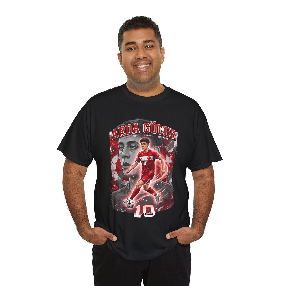 Arda Güler #10 – Turkey’s Rising Star Playmaker T-Shirt