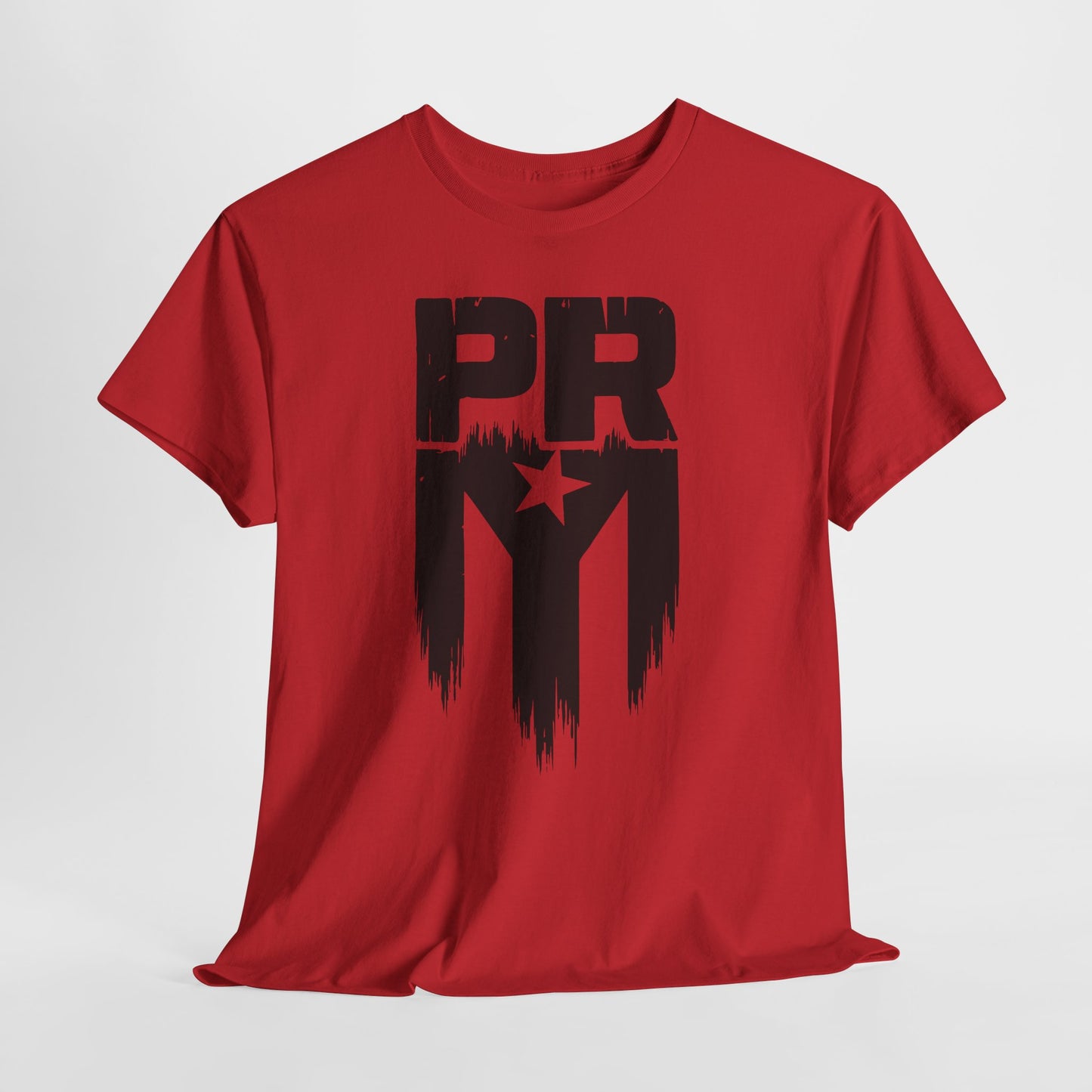 PR Mi Gente Puerto Rico Tee — Bold Black & White Boricua Pride