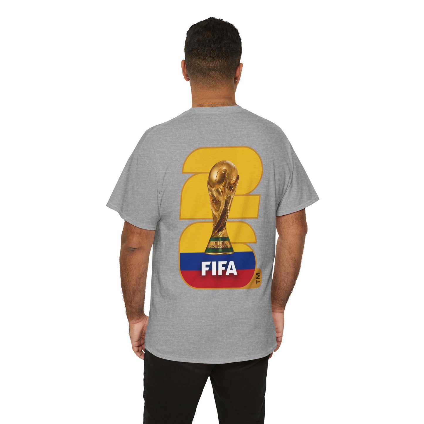 Colombia 2026 FIFA World Cup Fan Edition – Front & Back Premium Soccer T-Shirt