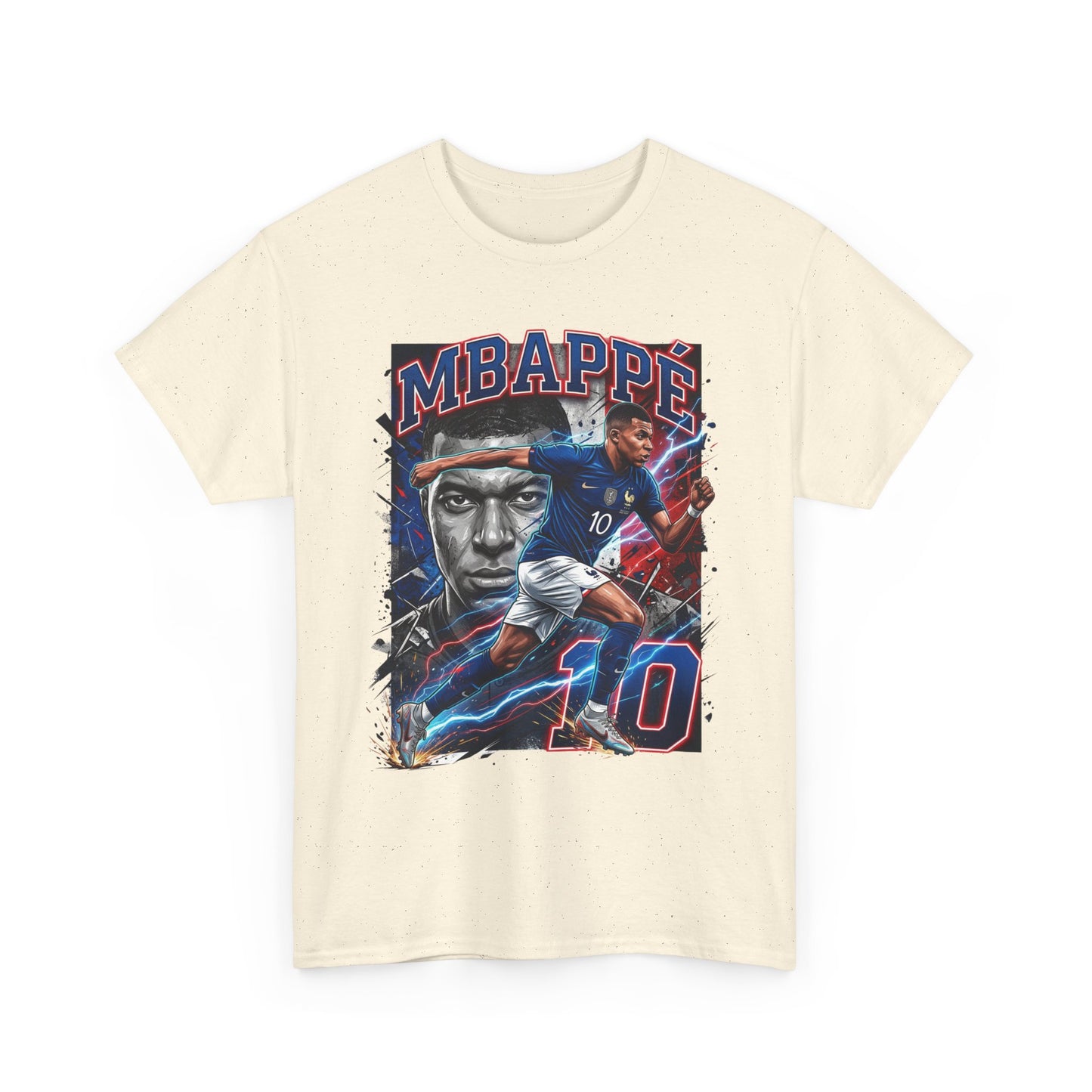 Mbappé #10 – French Lightning T-Shirt