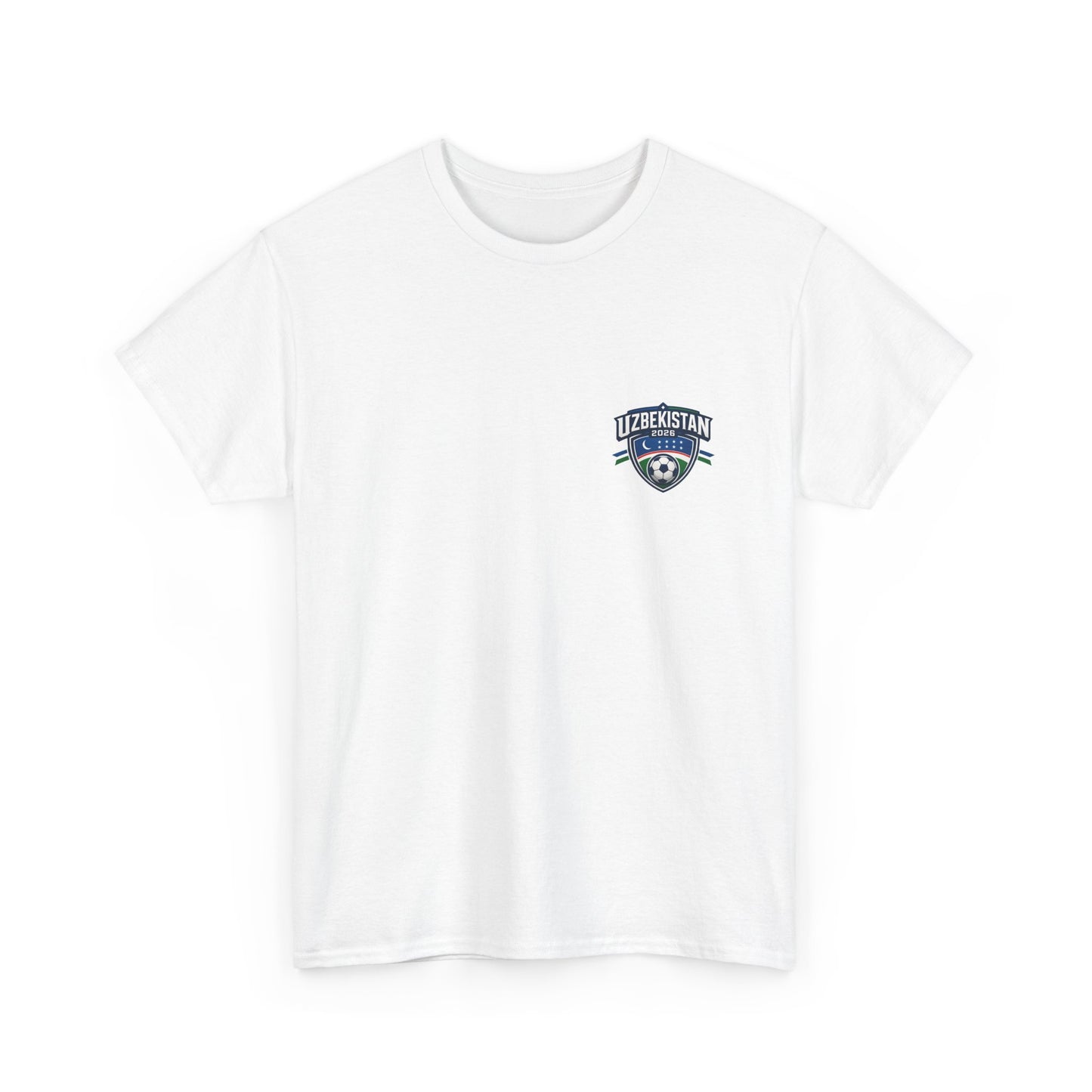 Uzbekistan 2026 FIFA World Cup Fan Edition – Front Crest & Championship Back Graphic T‑Shirt