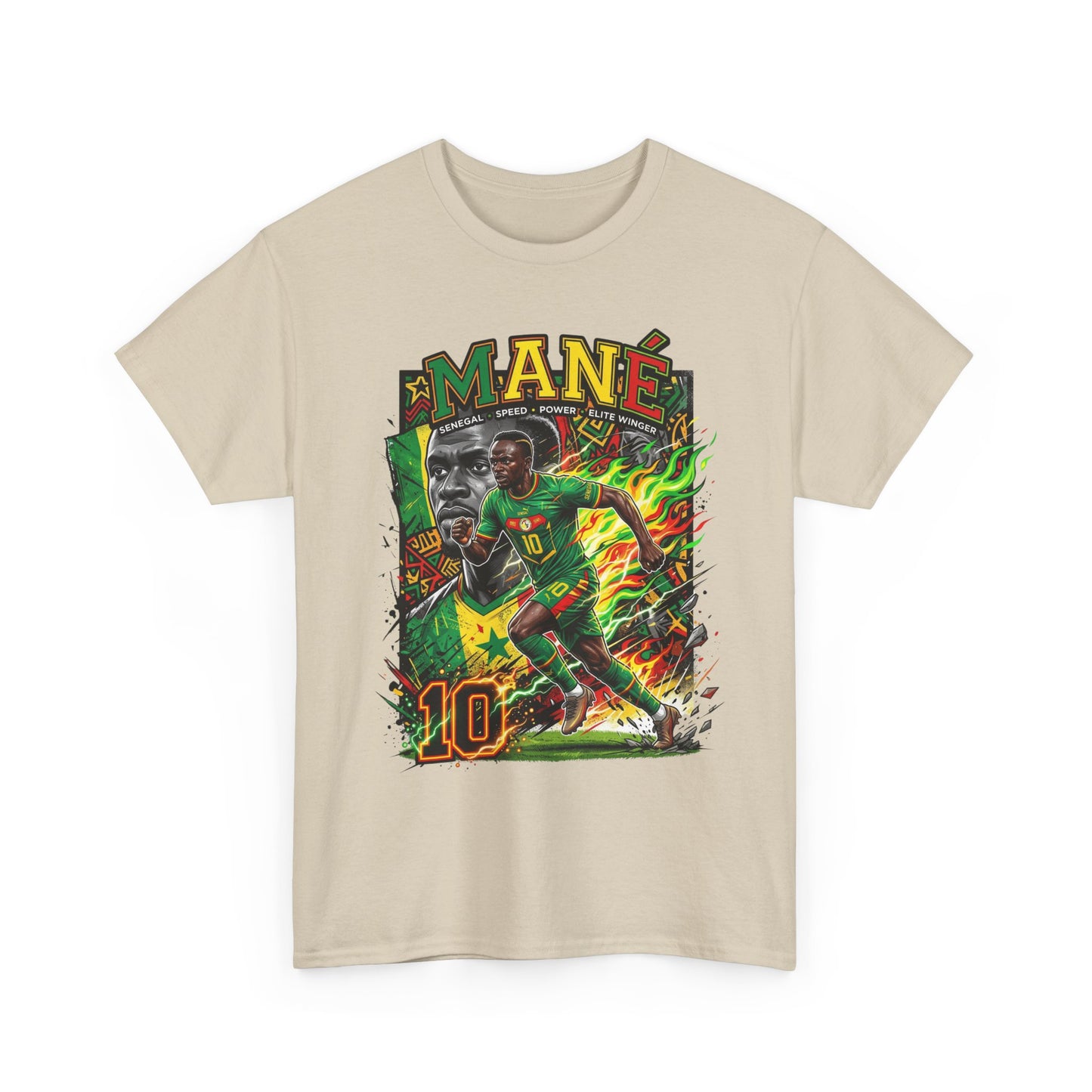 Mané #10 – Senegal Football Superstar T-Shirt