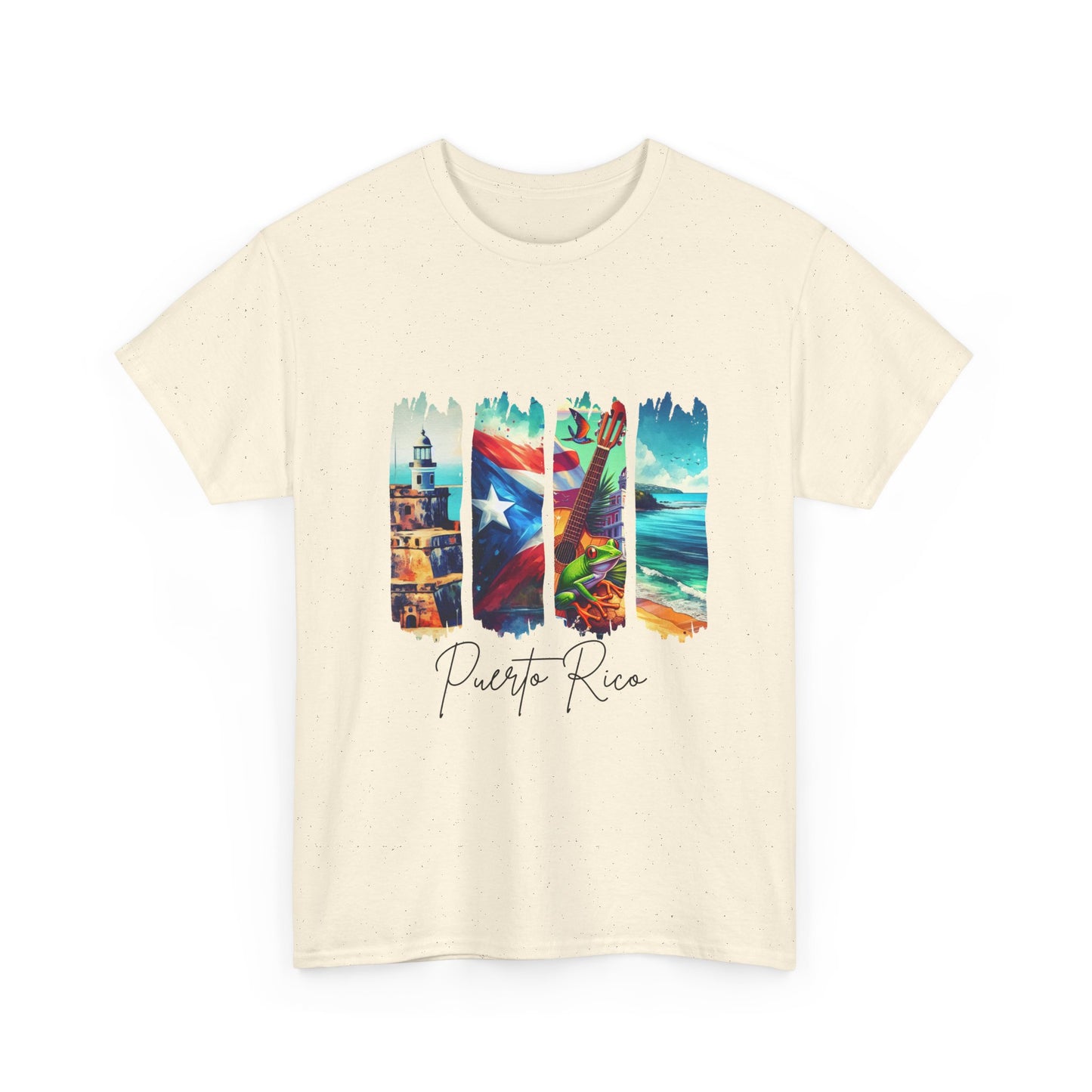 Puerto Rico Paradise T-Shirt — Island Postcard Watercolor Tee