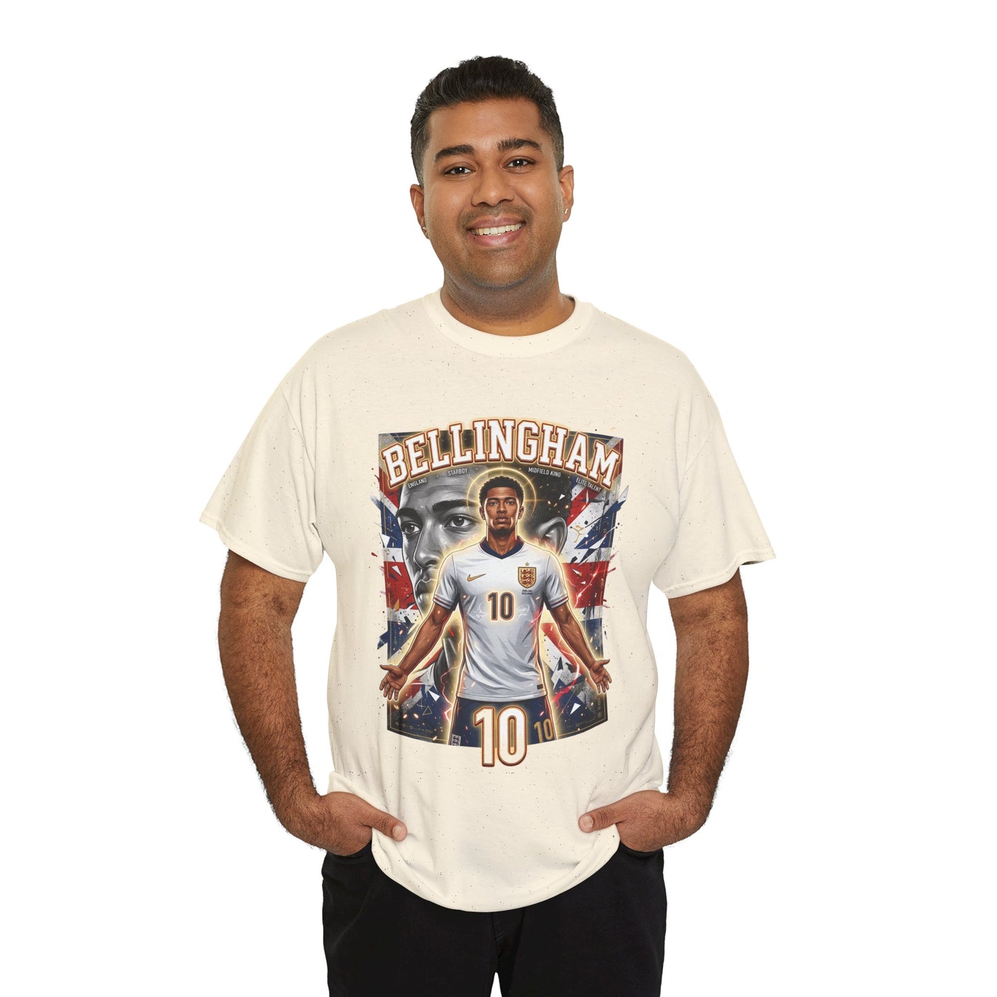 Bellingham #10 – England’s Golden Star T-Shirt