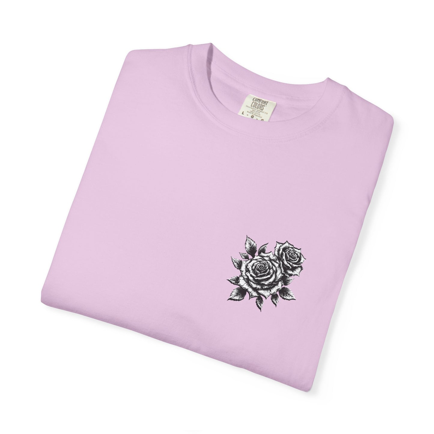 T-Shirt - Vintage Virgin Mary & Roses Graphic Tee
