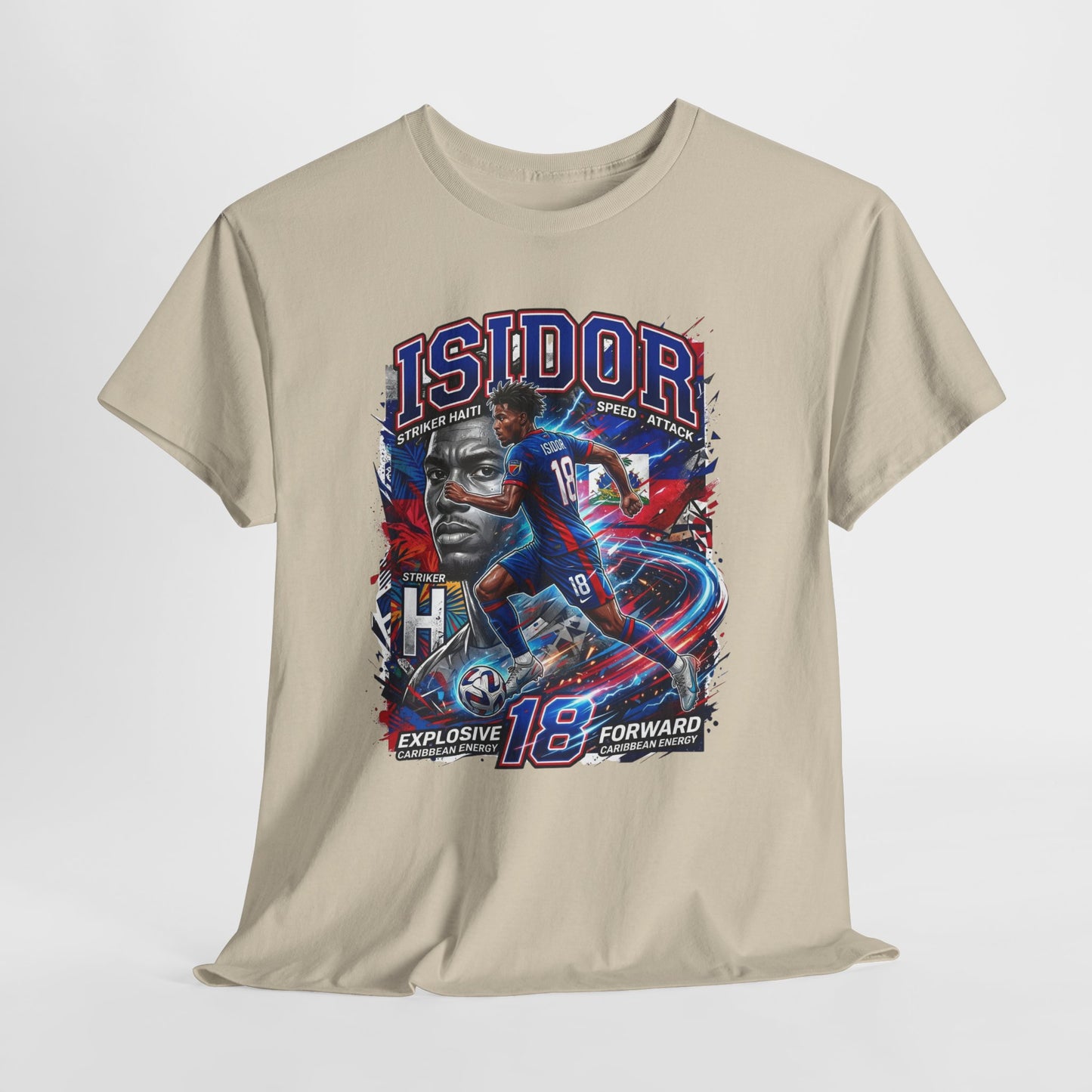 Isidor #18 – Haitian Hurricane T-Shirt