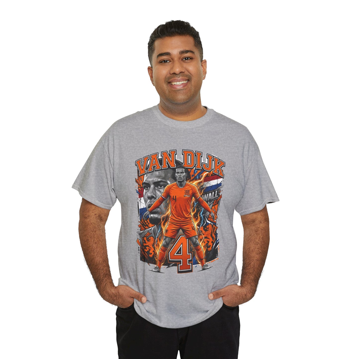 Van Dijk #4 – The Dutch Wall T‑Shirt