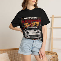 Supra Twin Turbo Racing T-Shirt — JDM Vintage Car Graphic Tee