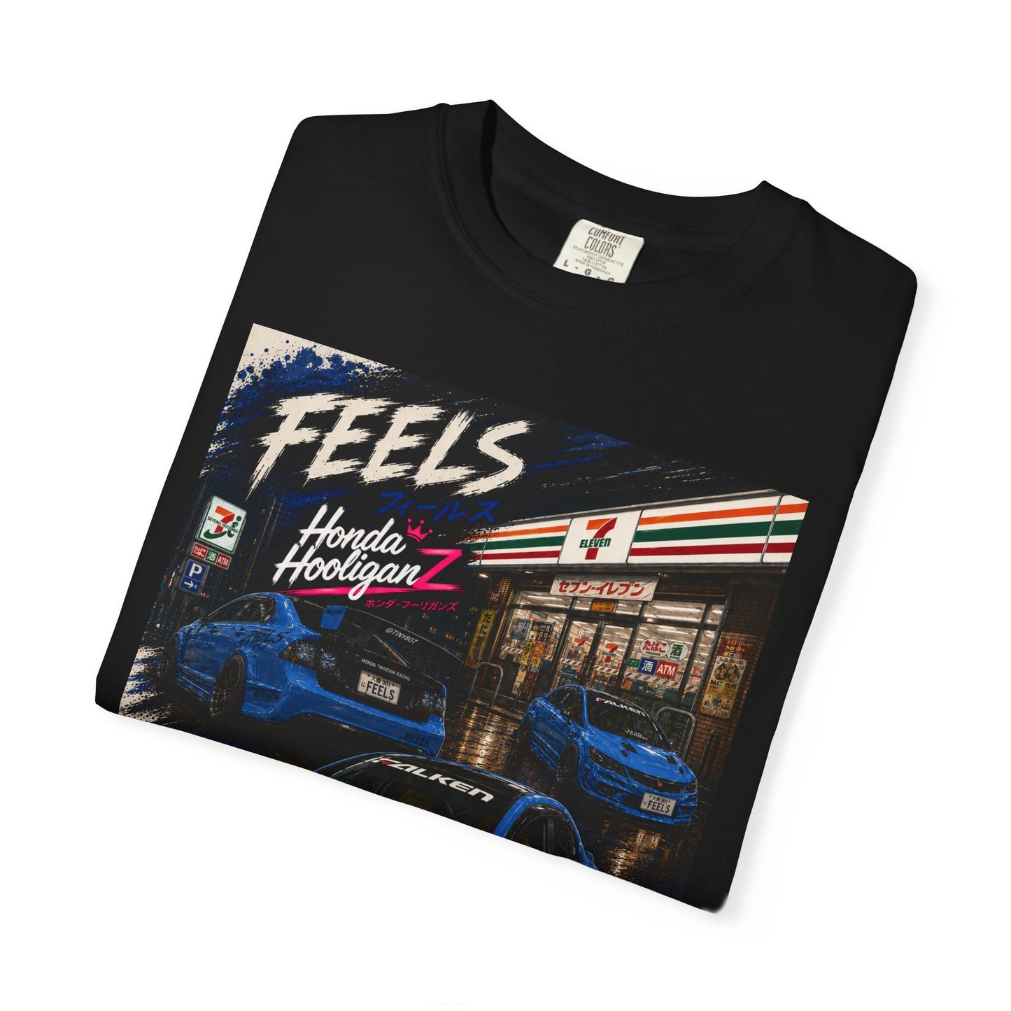 Feels Midnight Racing T-Shirt — Neon JDM Car Scene Shirt
