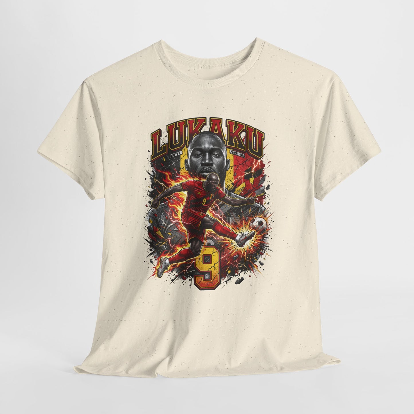 Lukaku #9 – Belgian Powerhouse T-Shirt